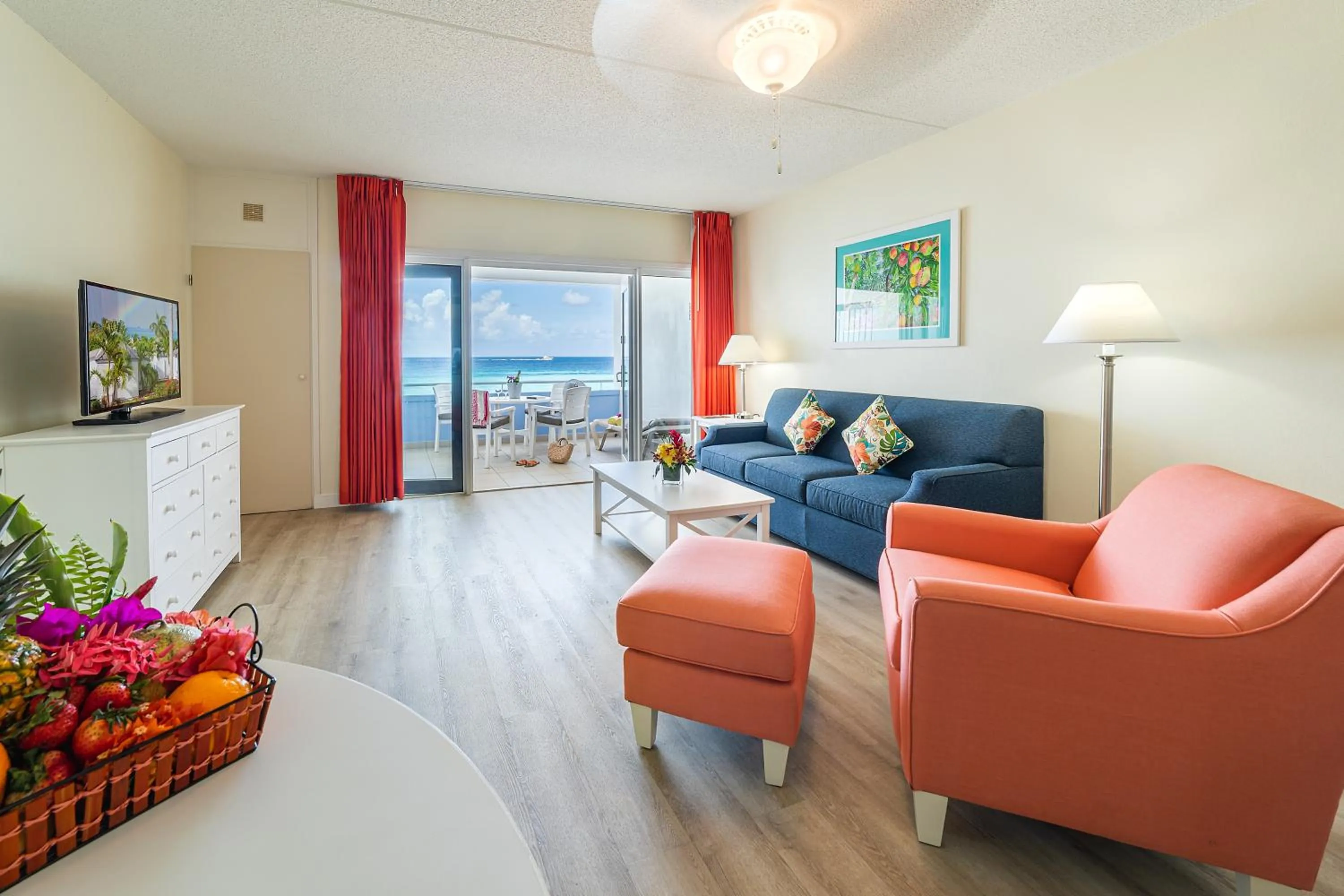 Living room in La Vista Resort