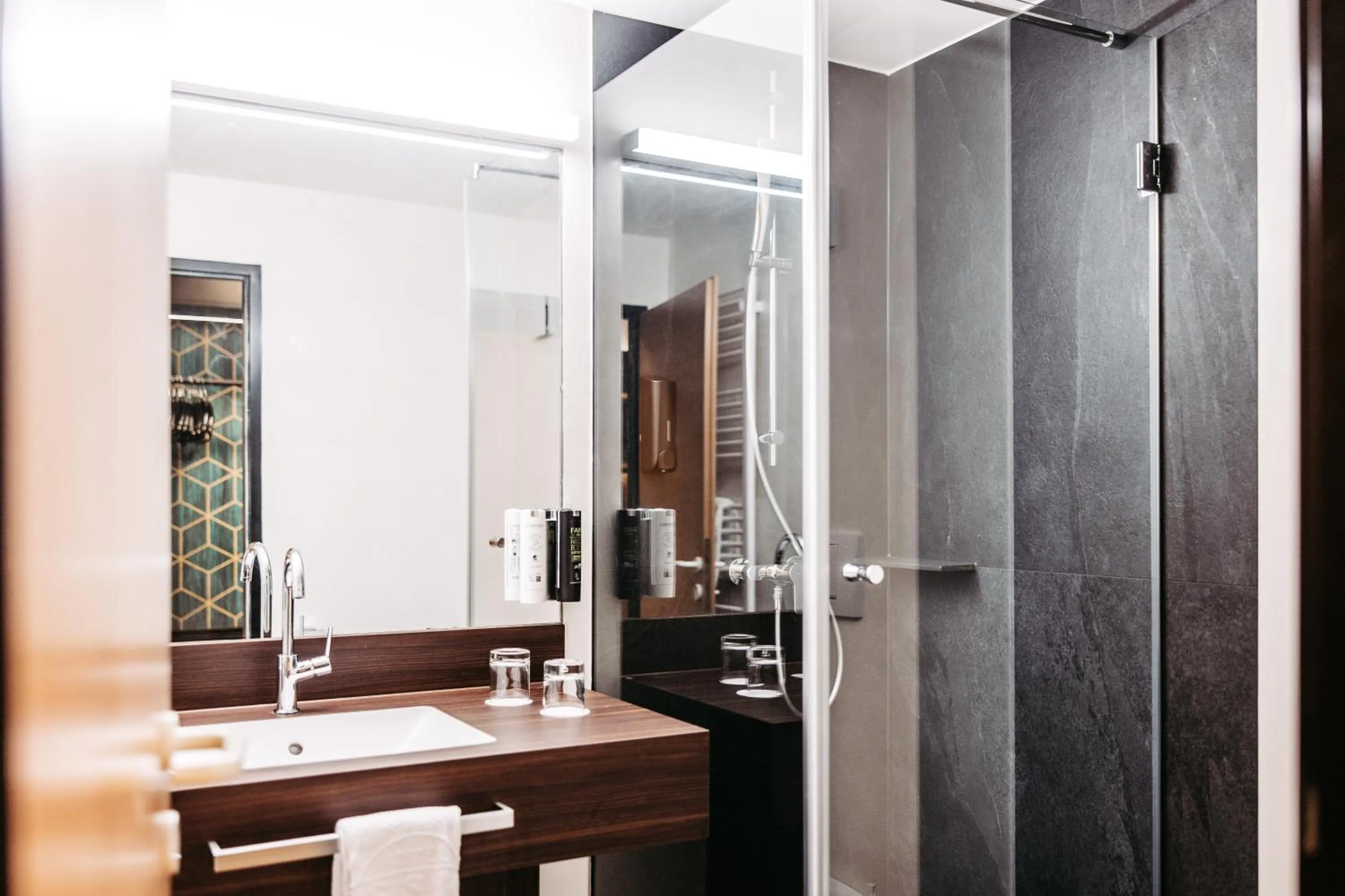 Bathroom in Hotel Messmer