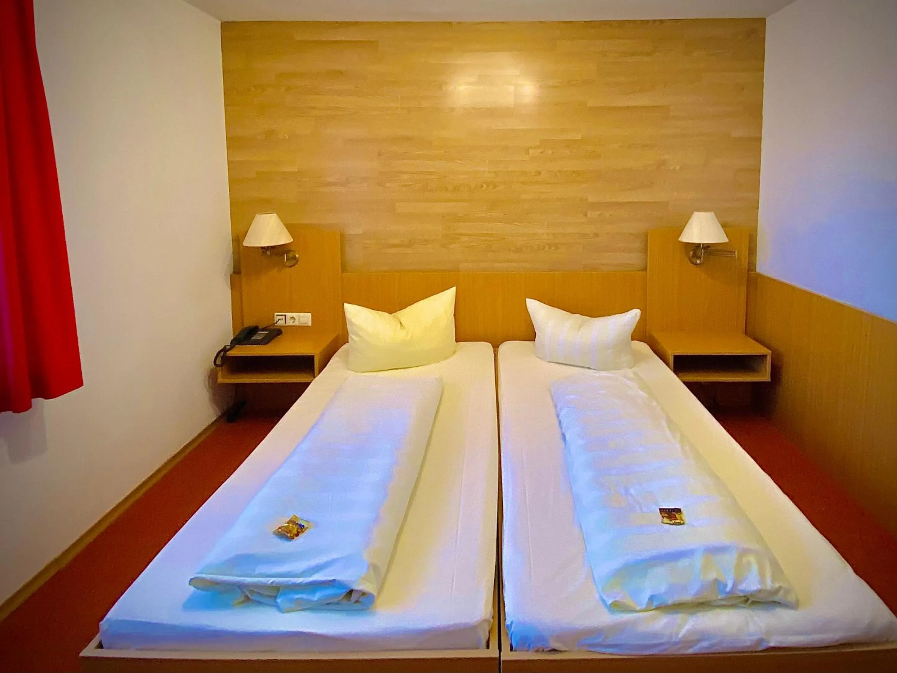 Bed in Fichtel-Hotel by Meister Bär