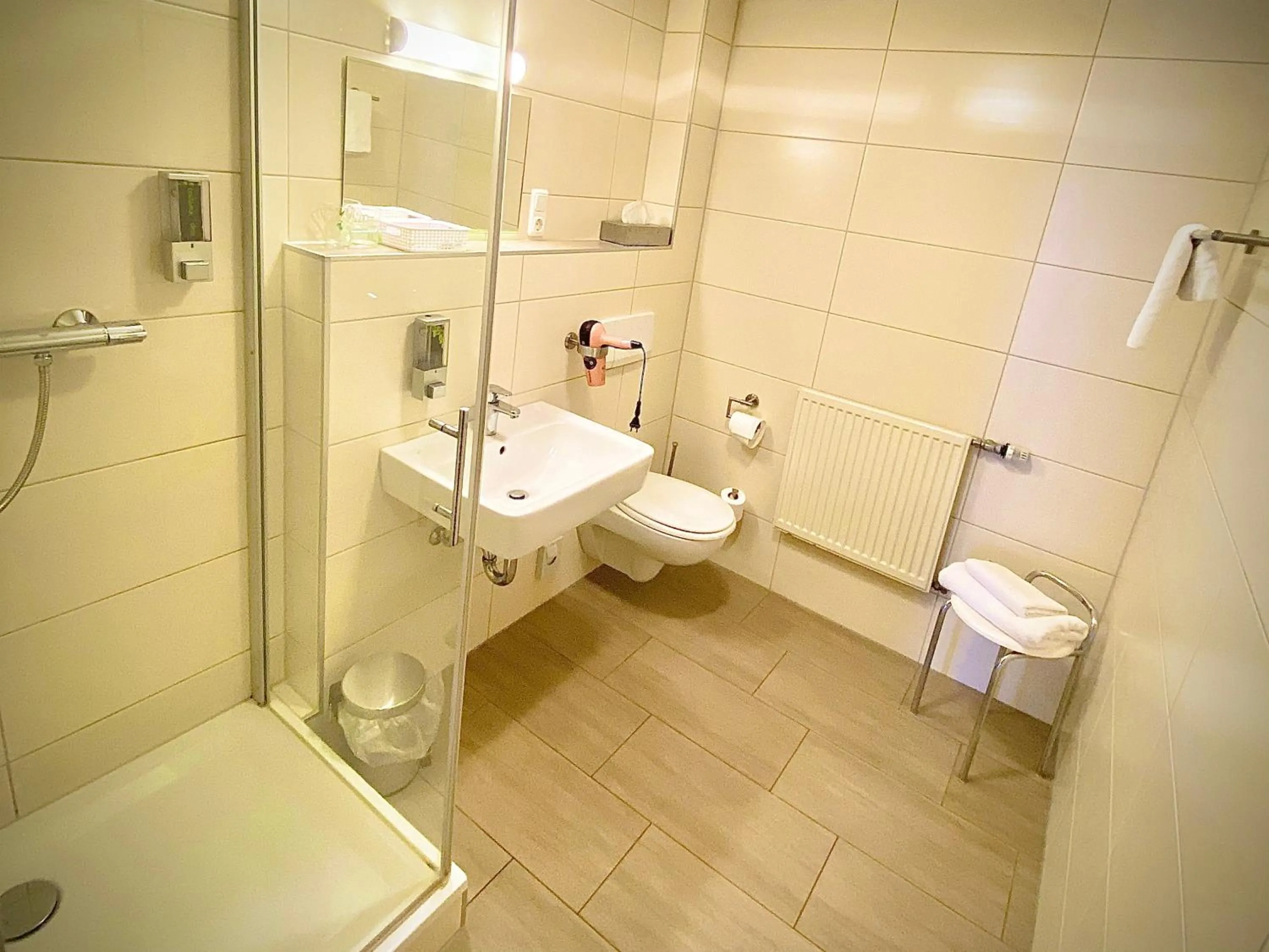 Bathroom in Fichtel-Hotel by Meister Bär