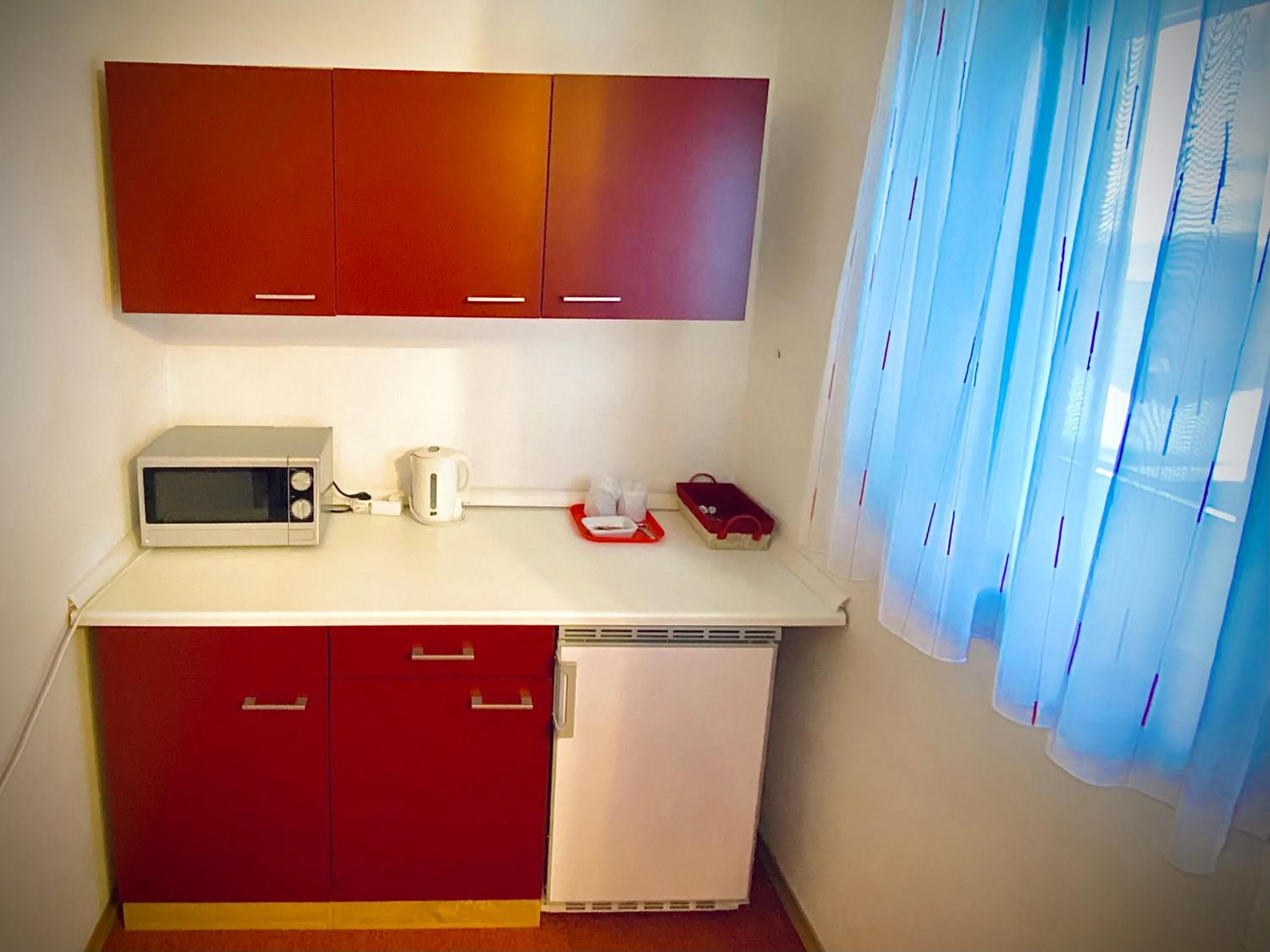 Kitchen or kitchenette in Fichtel-Hotel by Meister Bär