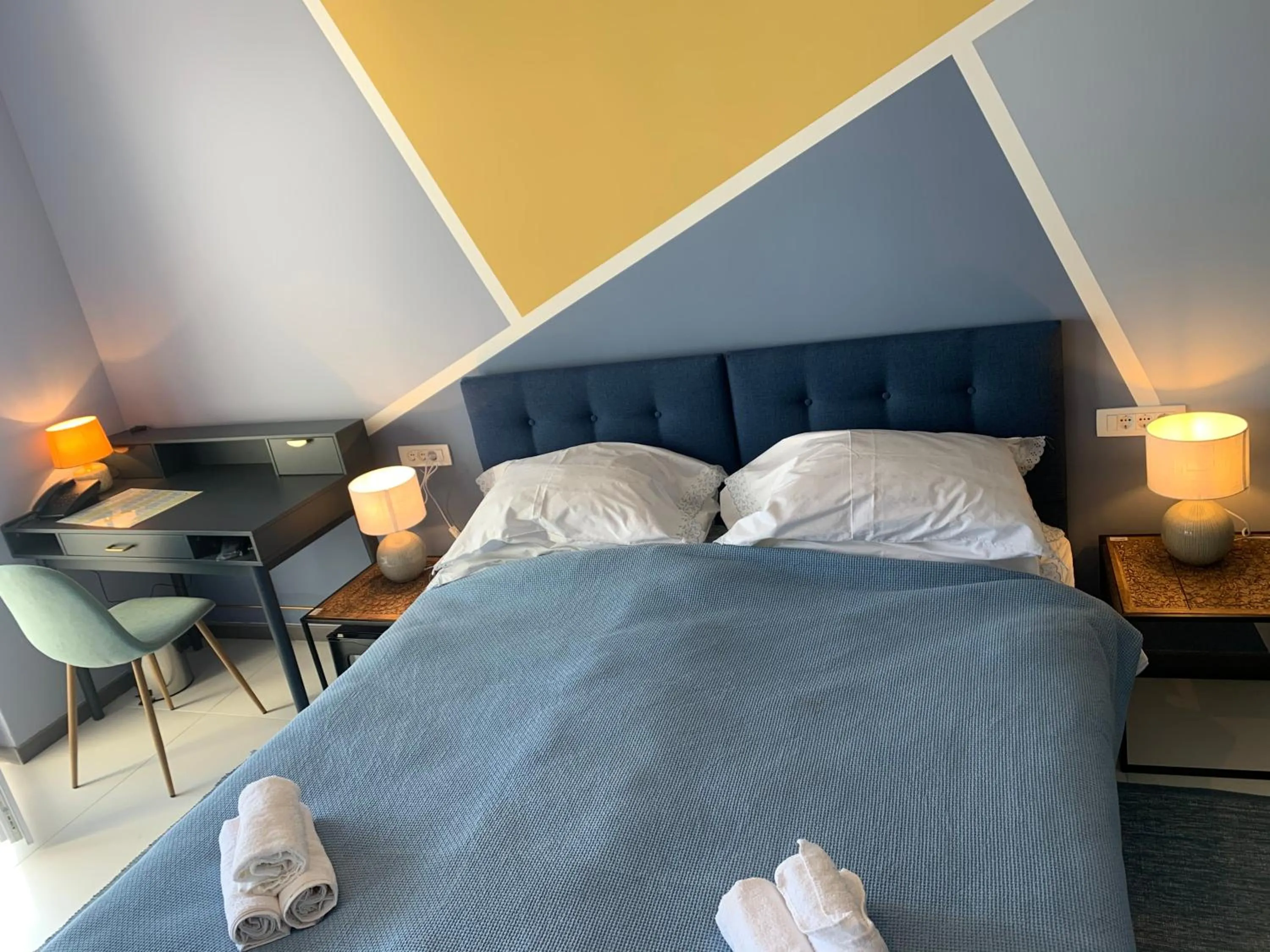 Bed in Hotel Elu Iris