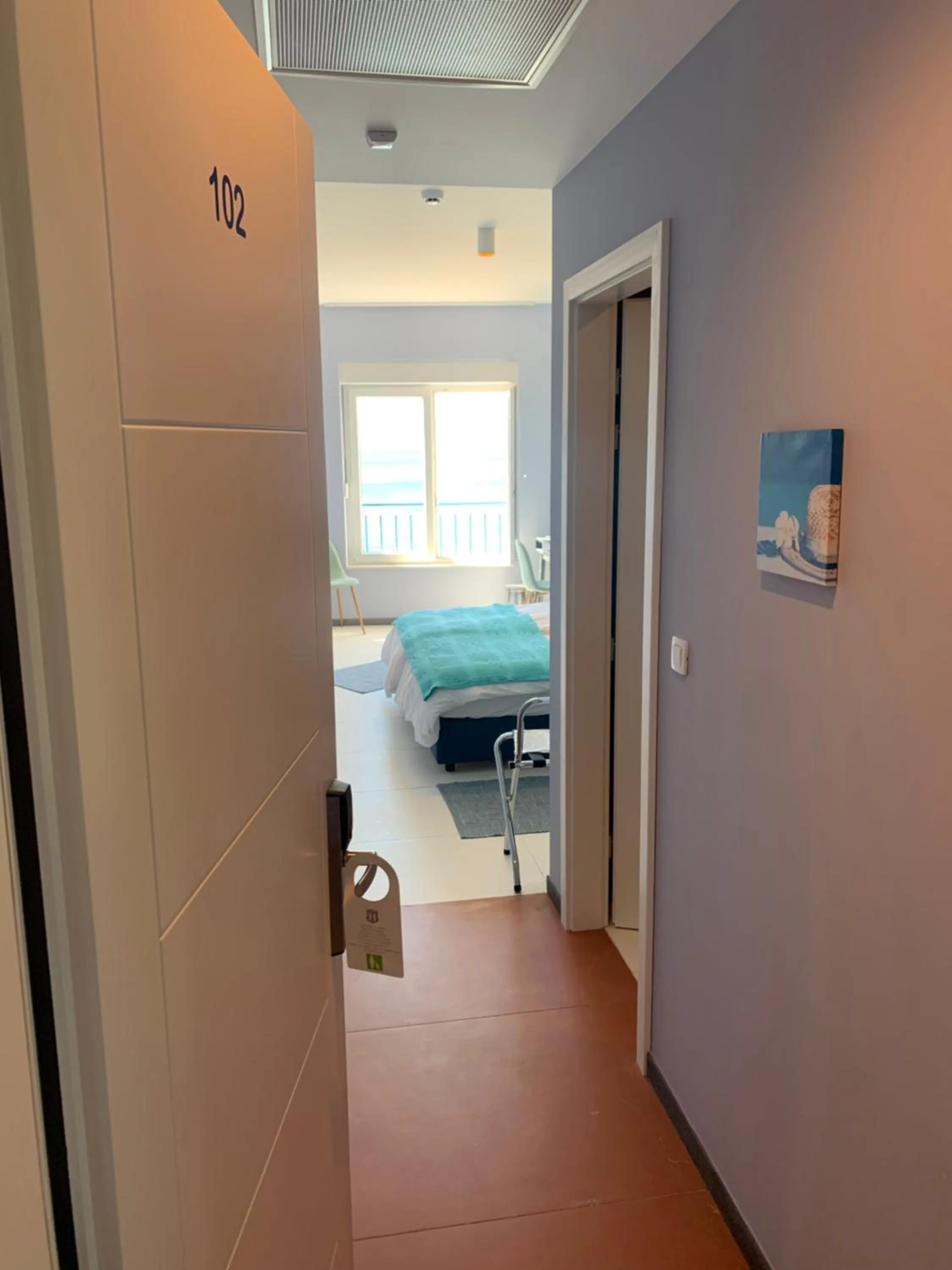 Bed in Hotel Elu Iris