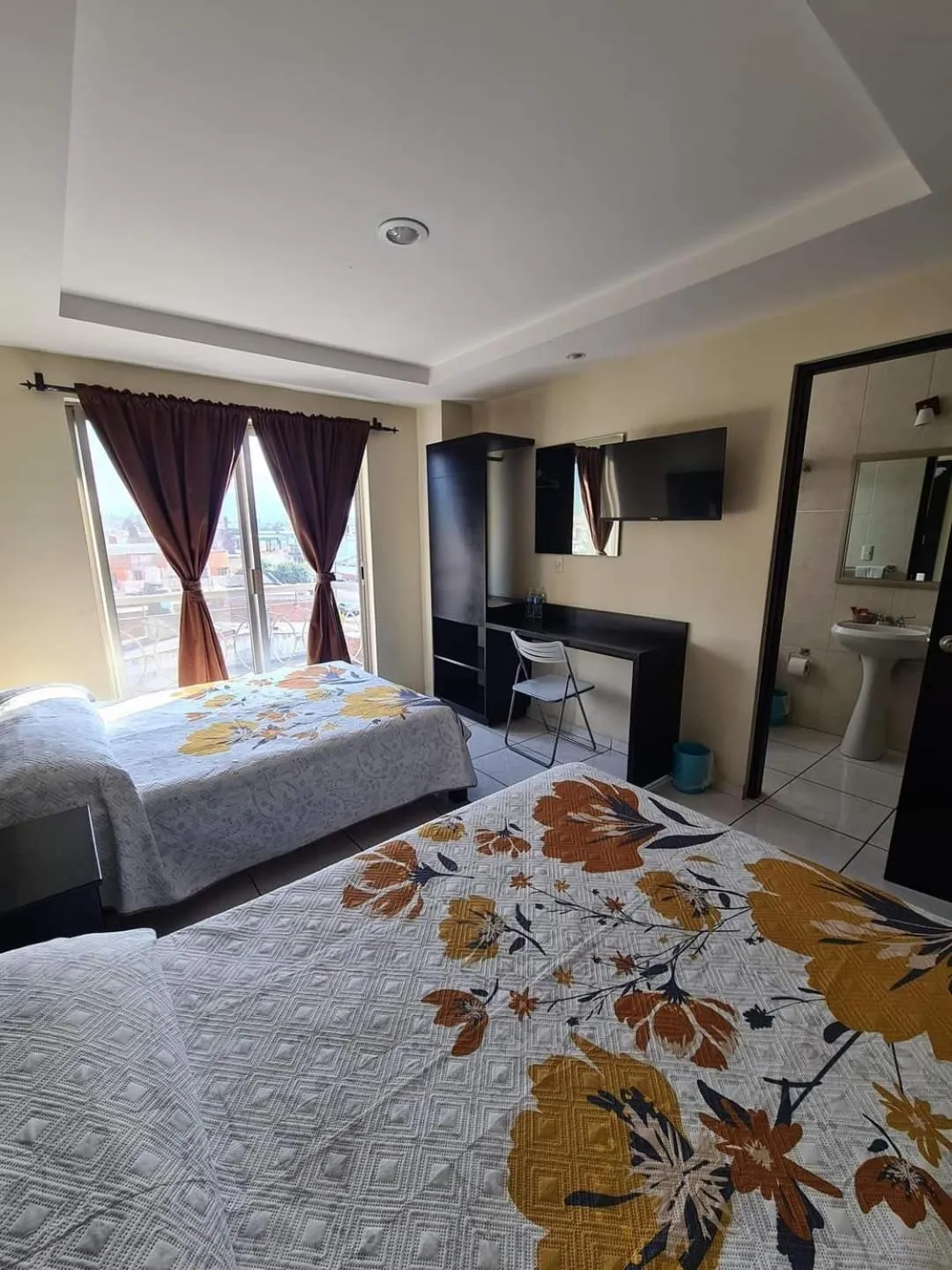 TV and multimedia, Bed in Hotel Santa Fe