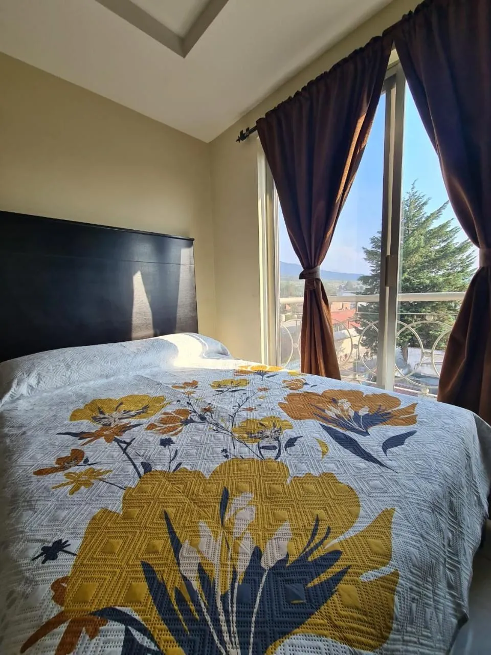 Bed in Hotel Santa Fe