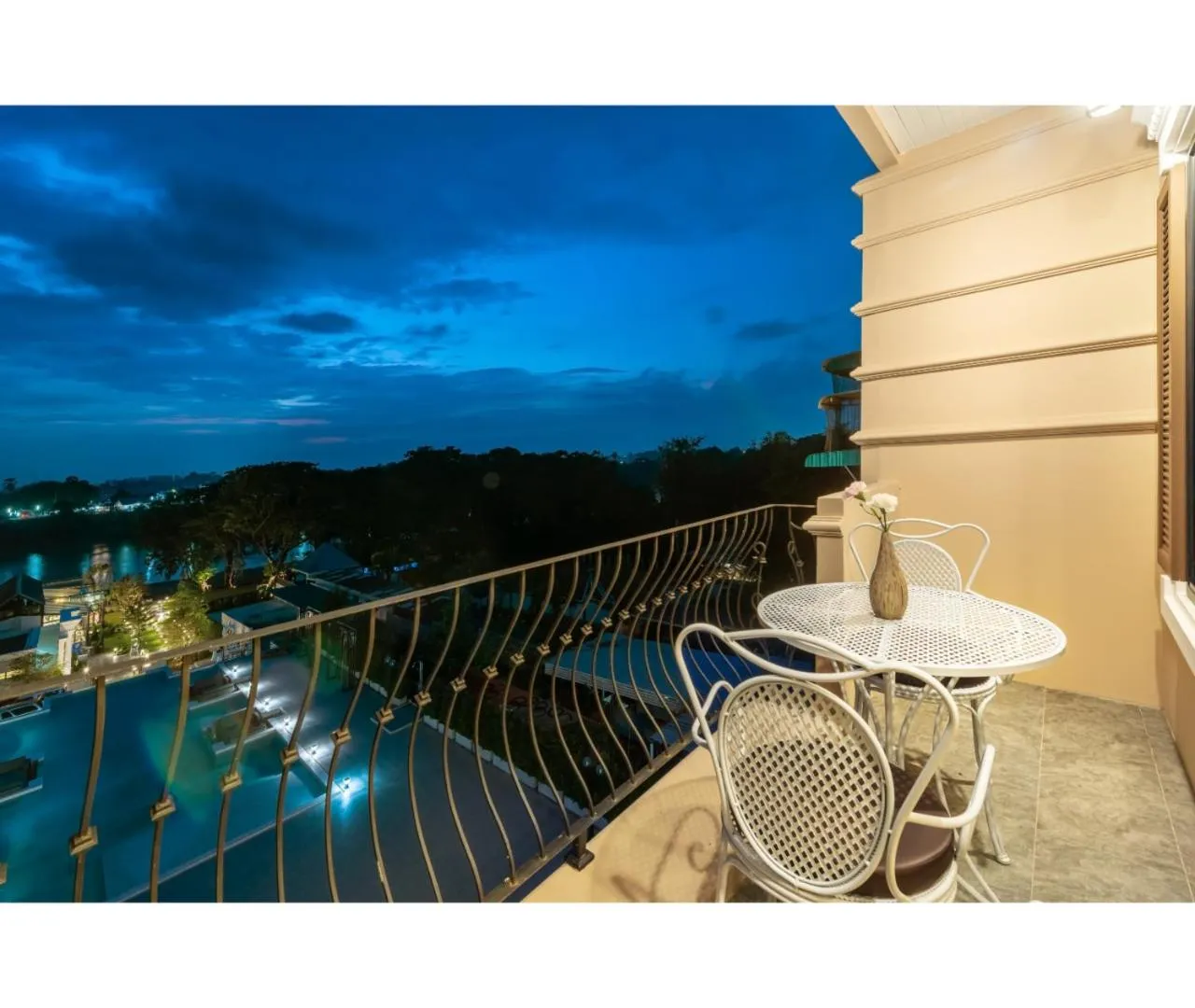 Balcony/Terrace in Nine River Hotel
