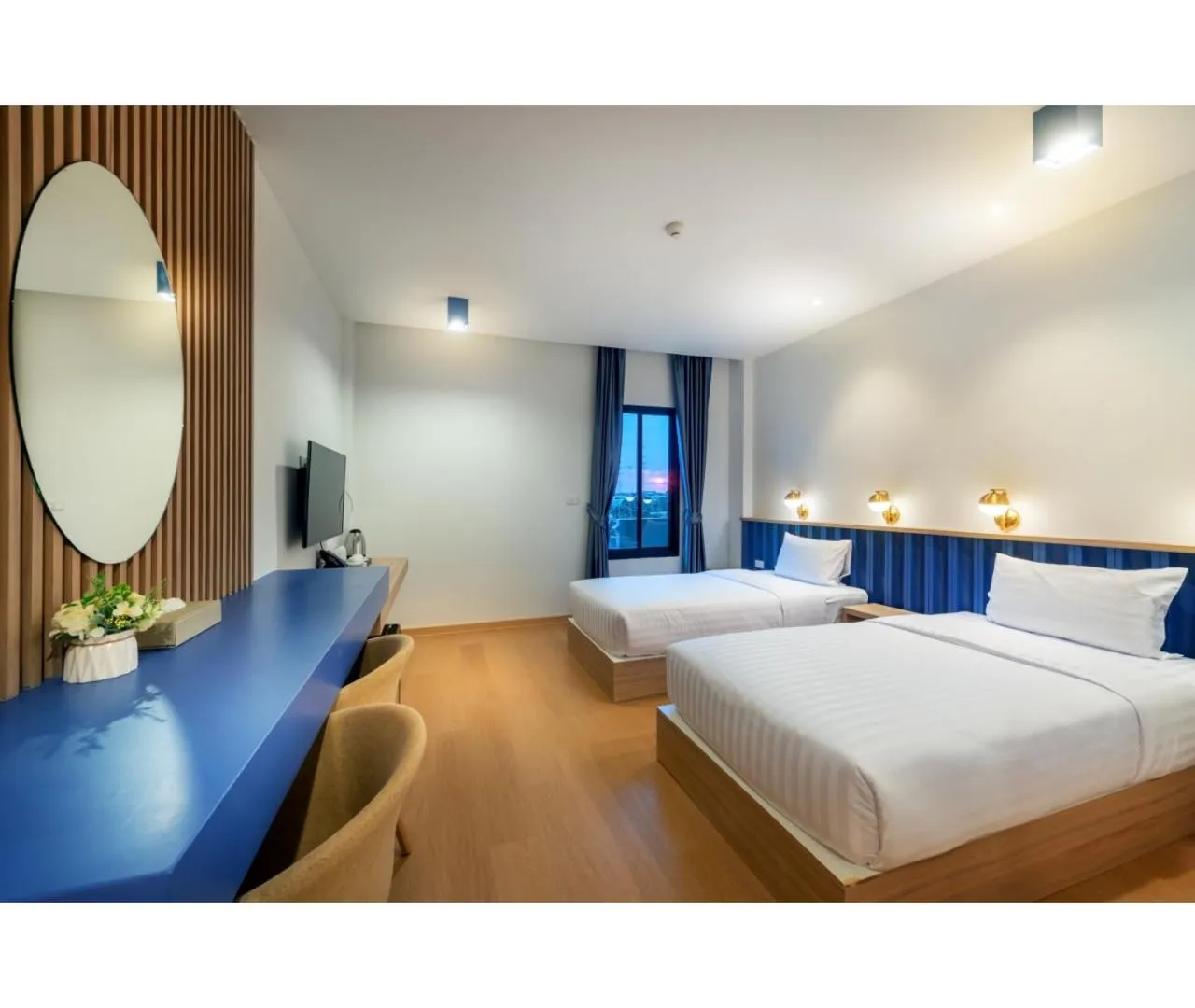 Bedroom, Bed in Nine River Hotel