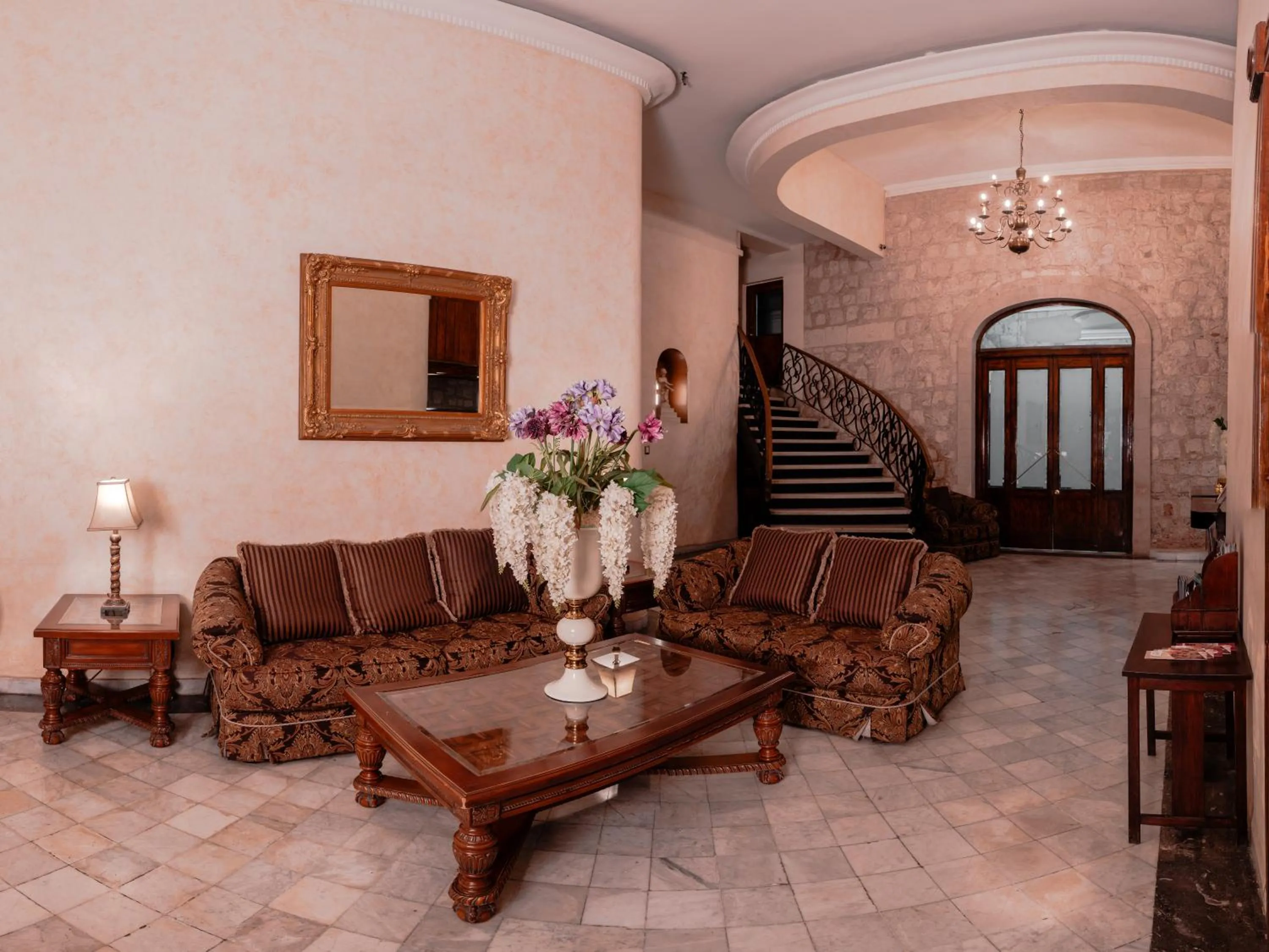 Lobby or reception in Hotel Roma