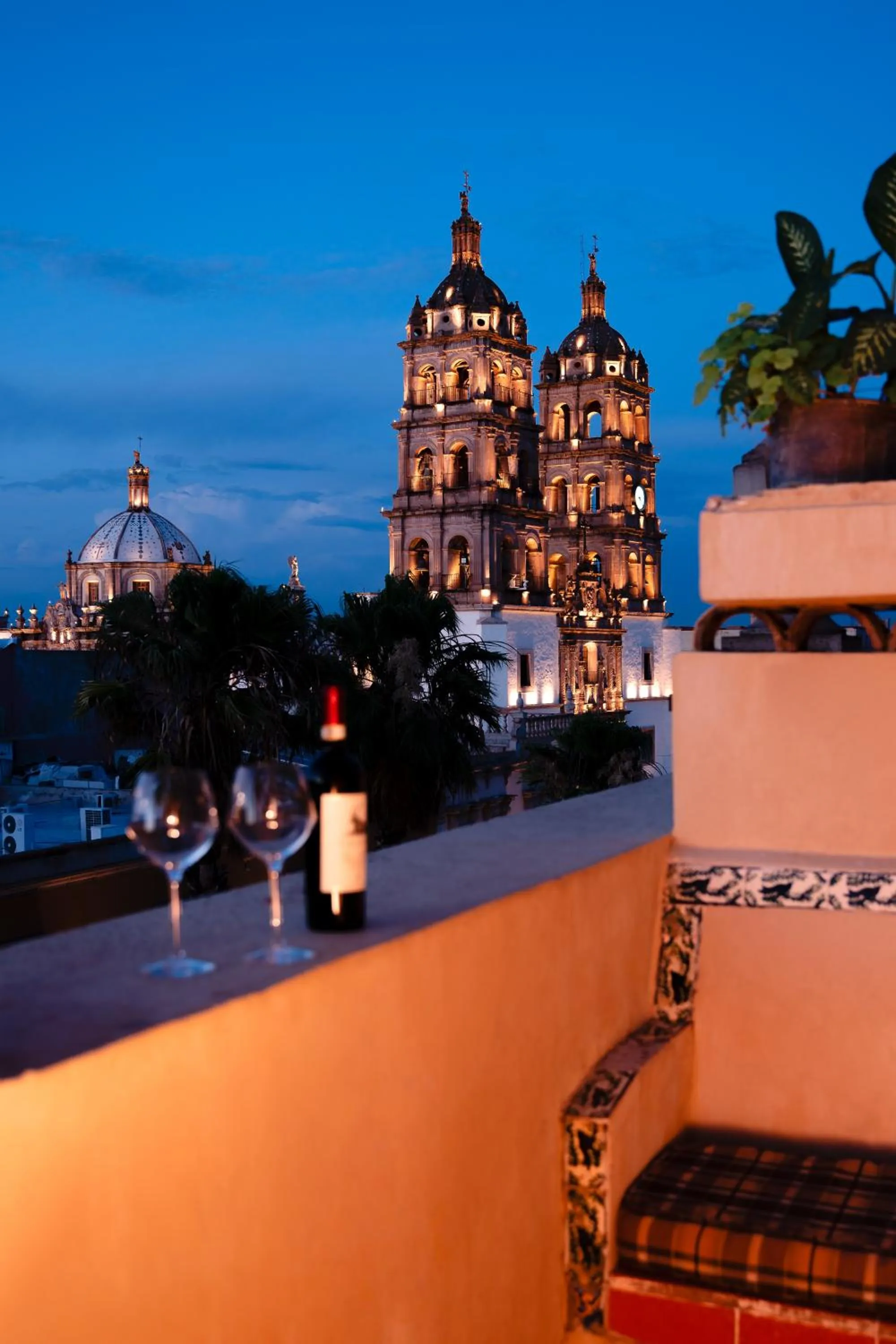 Balcony/Terrace in Hotel Roma