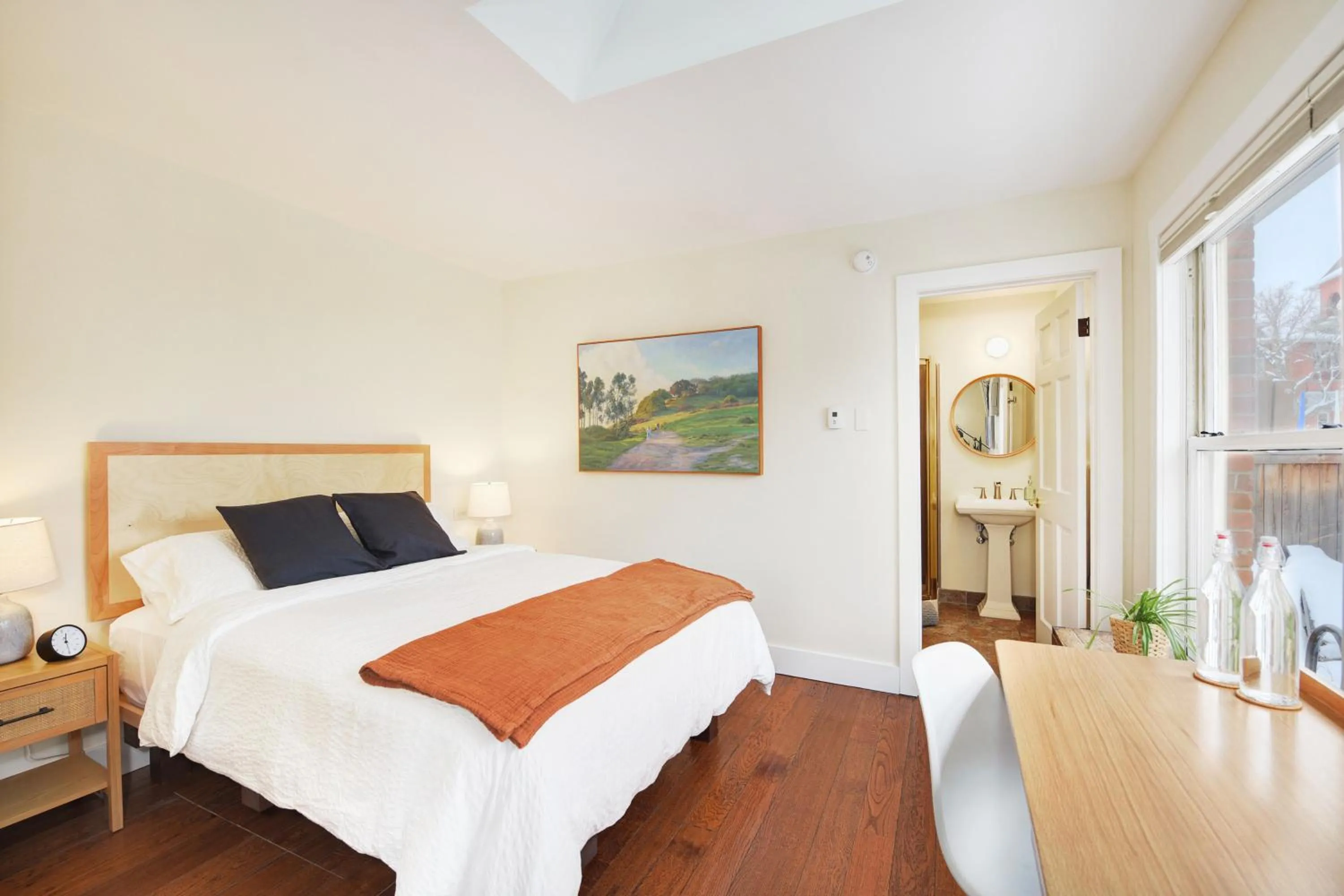 Bed in Boulder Guest House