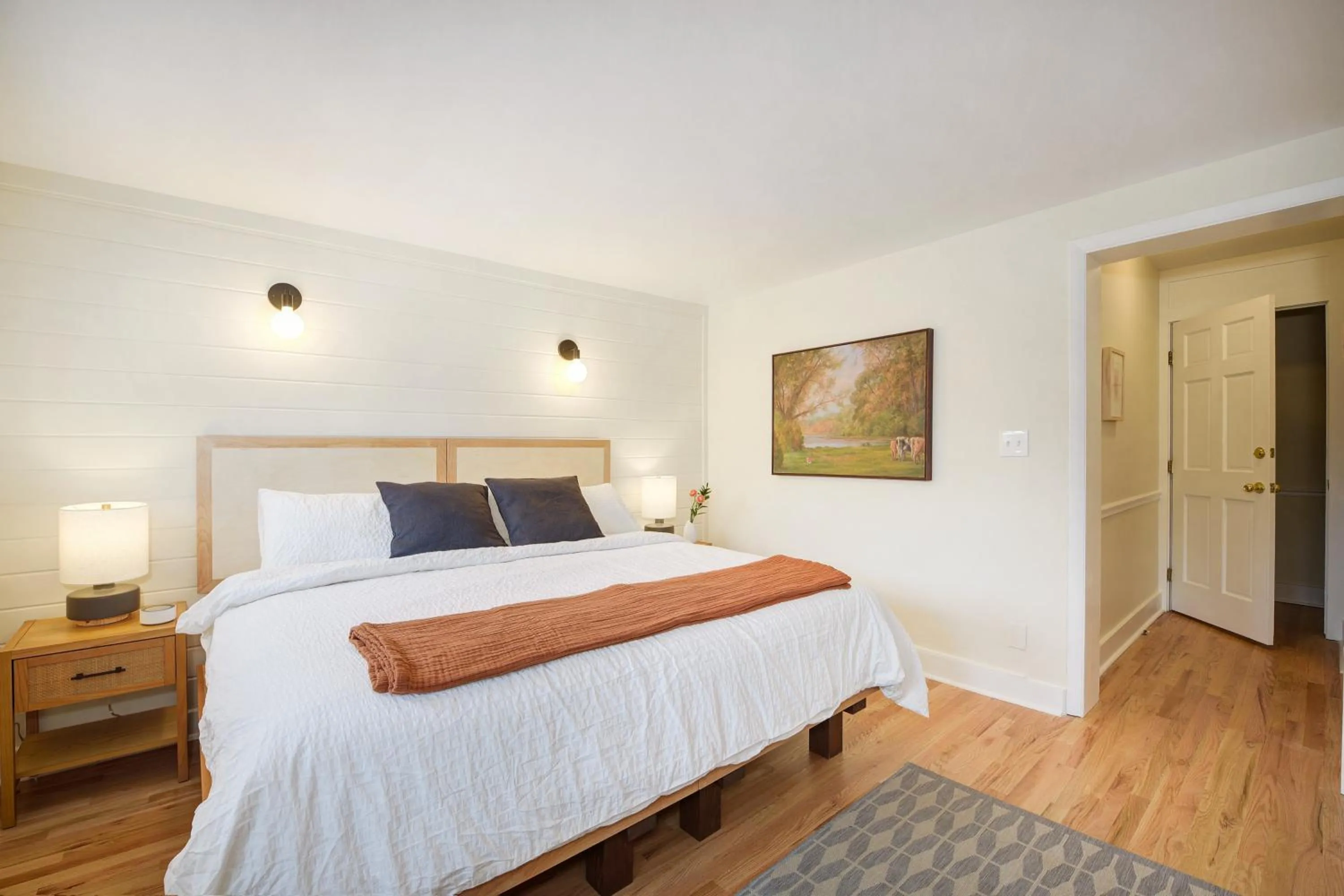 Bed in Boulder Guest House