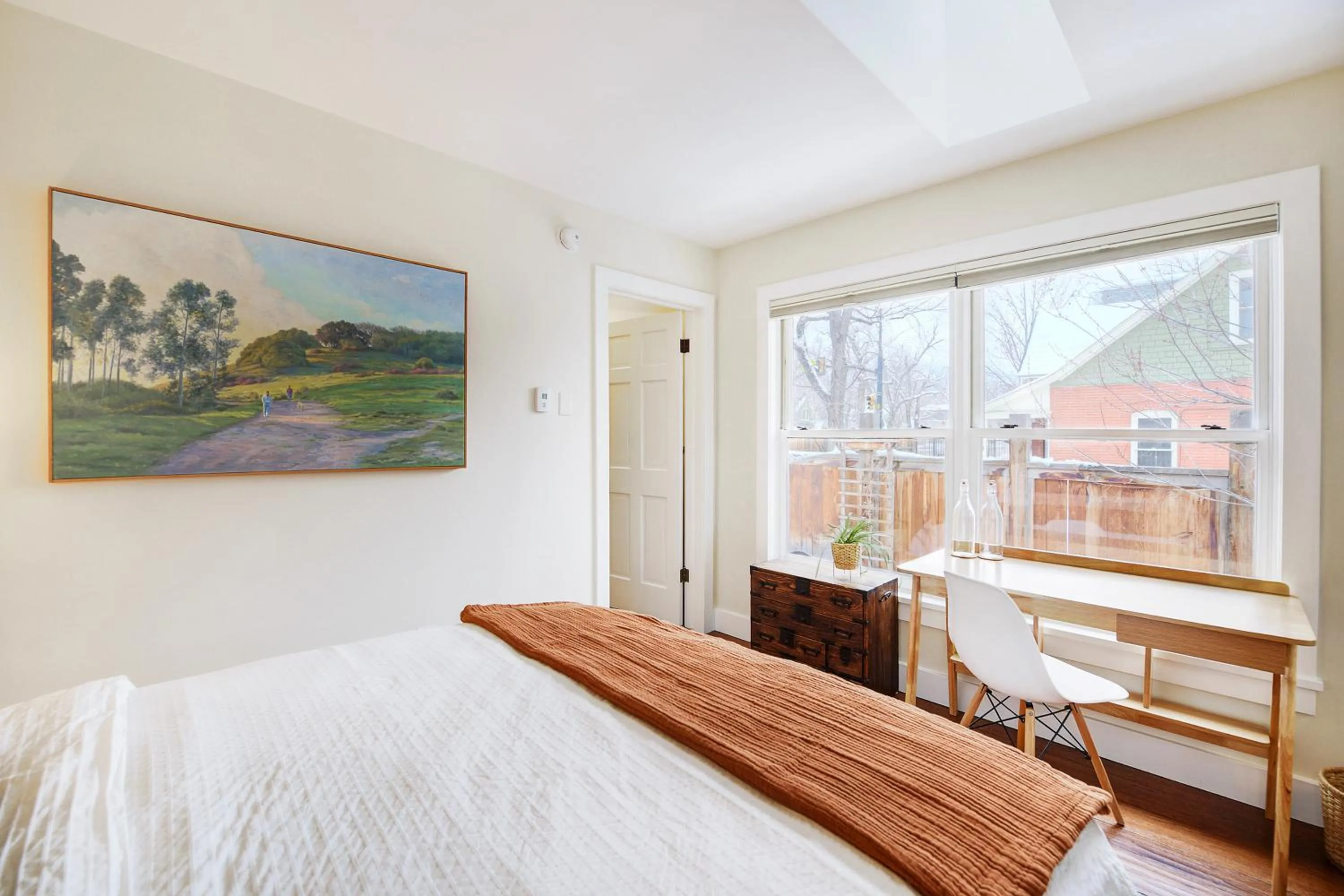 Bed in Boulder Guest House