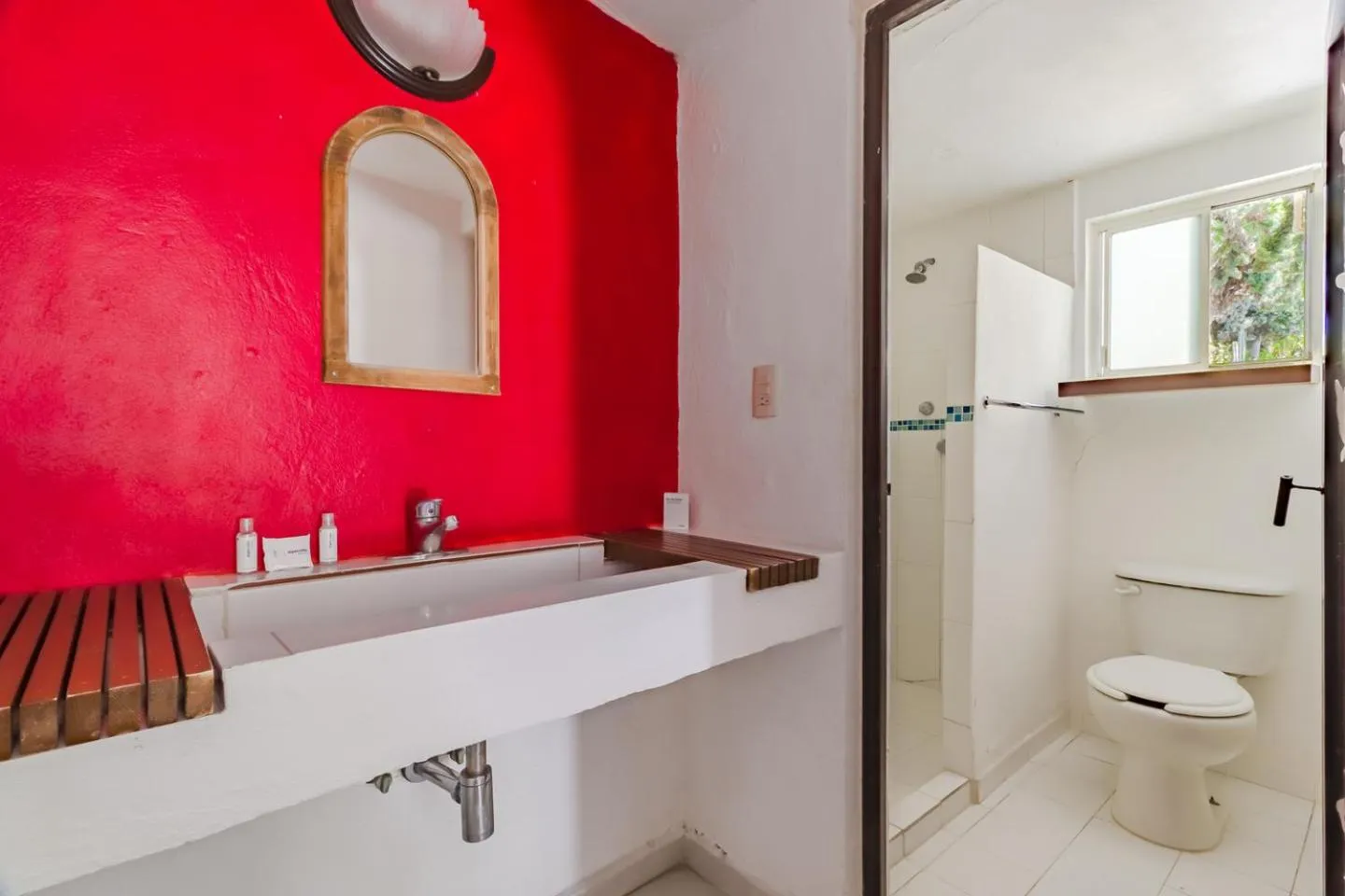 Bathroom in Ayenda Mesón del Río