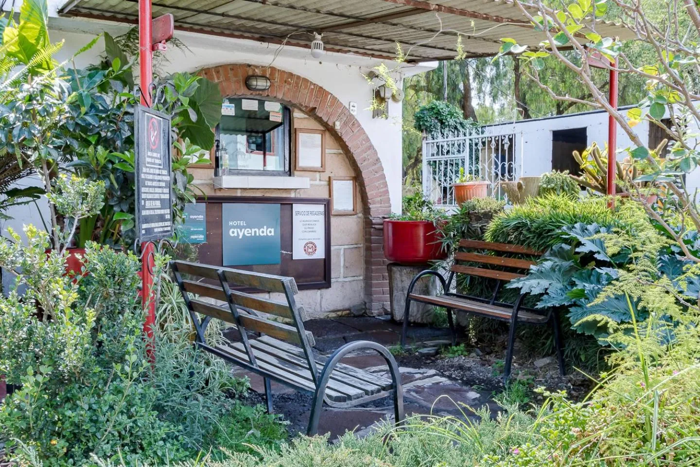 Lobby or reception in Ayenda Mesón del Río