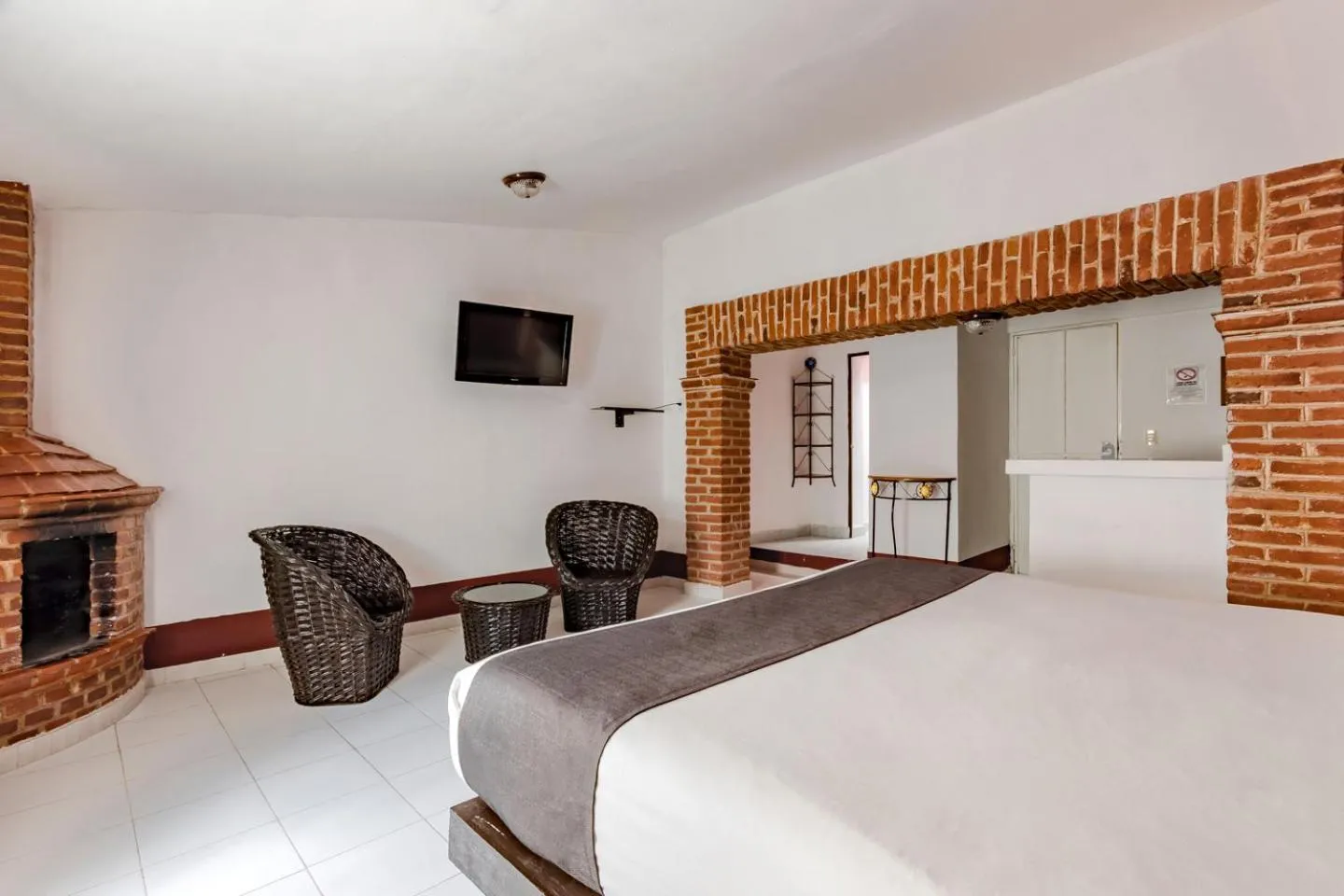 Bed in Ayenda Mesón del Río