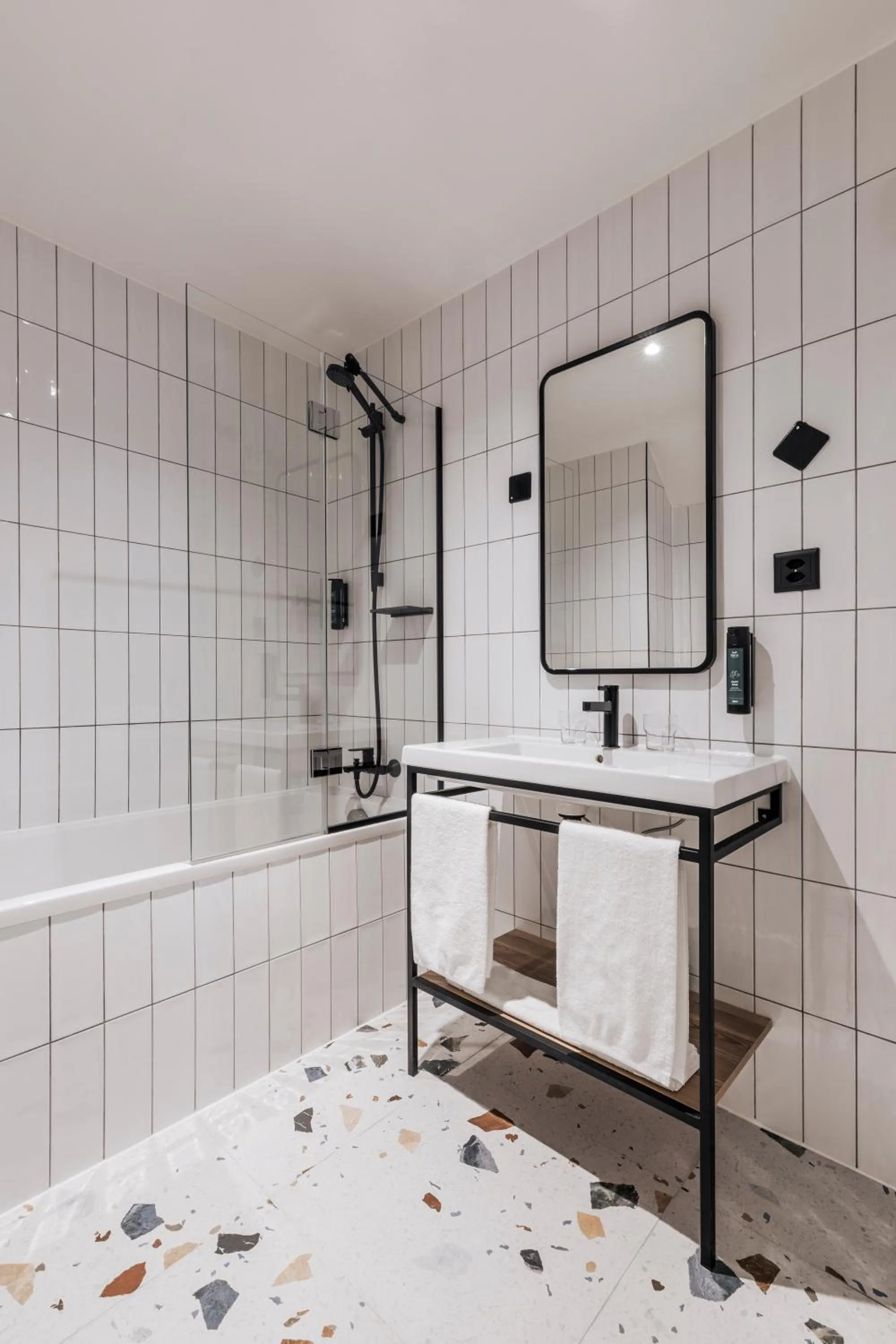 Bathroom in Hotel Altein Arosa, a Faern Collection Resort