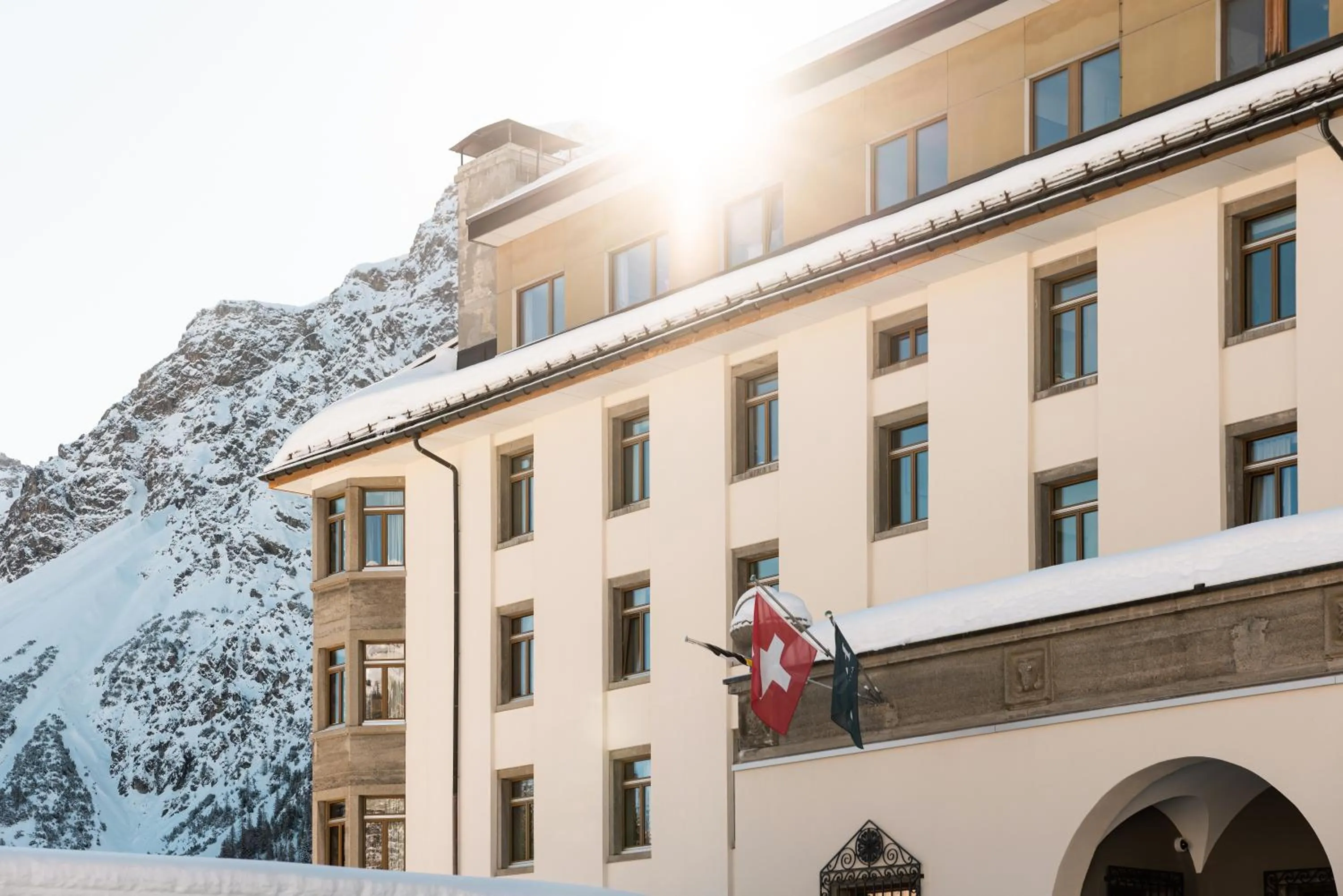 Property building in Hotel Altein Arosa, a Faern Collection Resort