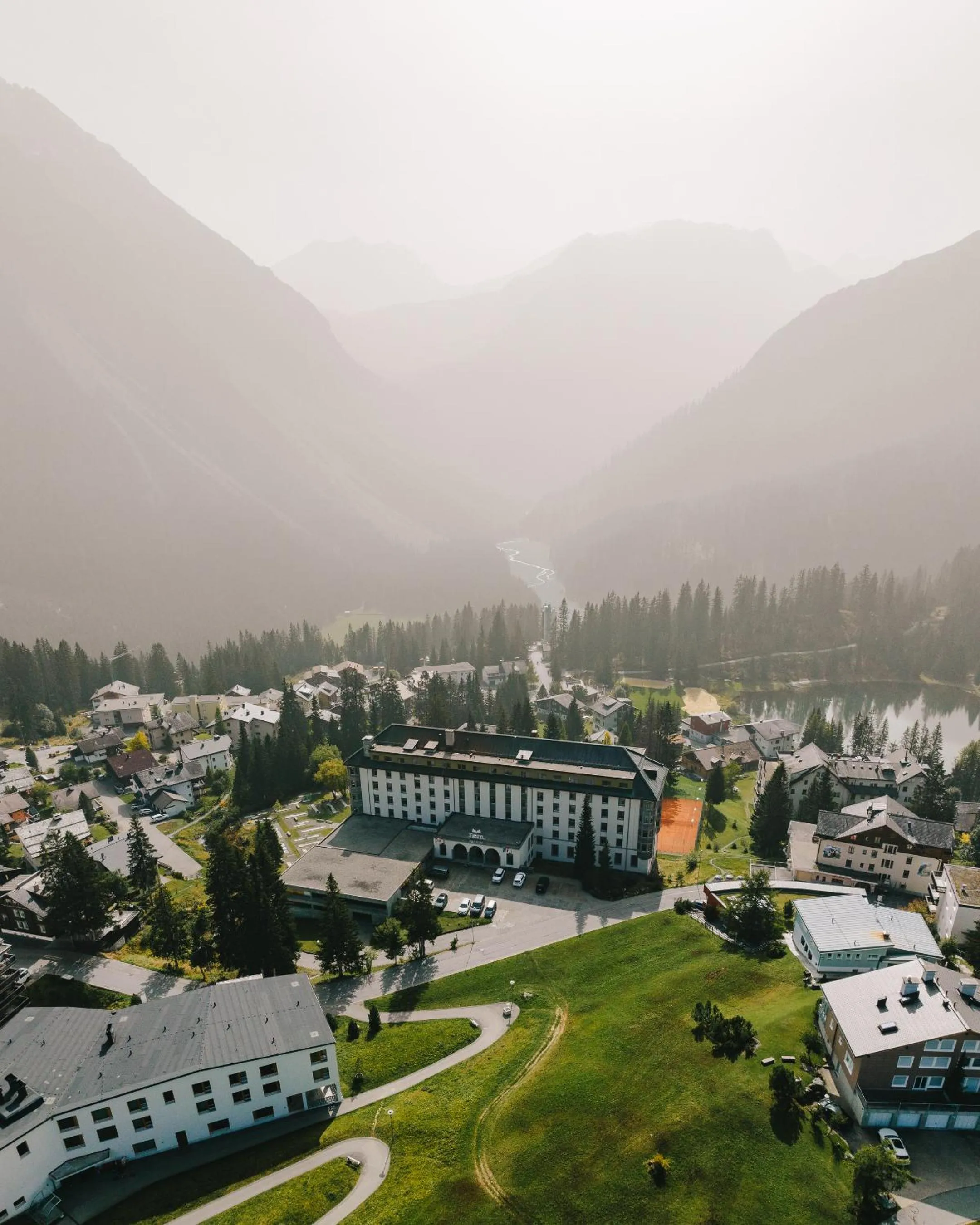 Property building in Hotel Altein Arosa, a Faern Collection Resort