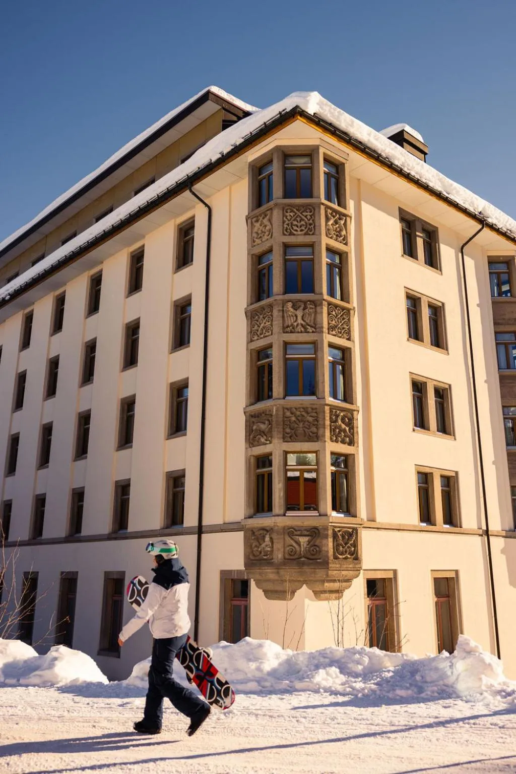 Property building in Hotel Altein Arosa, a Faern Collection Resort