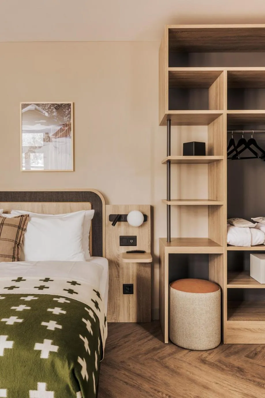 Bedroom, Bed in Hotel Altein Arosa, a Faern Collection Resort