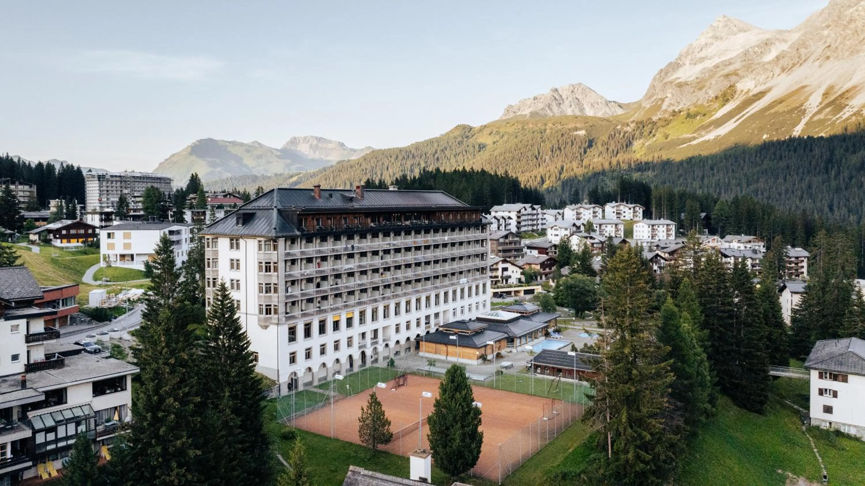 Property building in Hotel Altein Arosa, a Faern Collection Resort