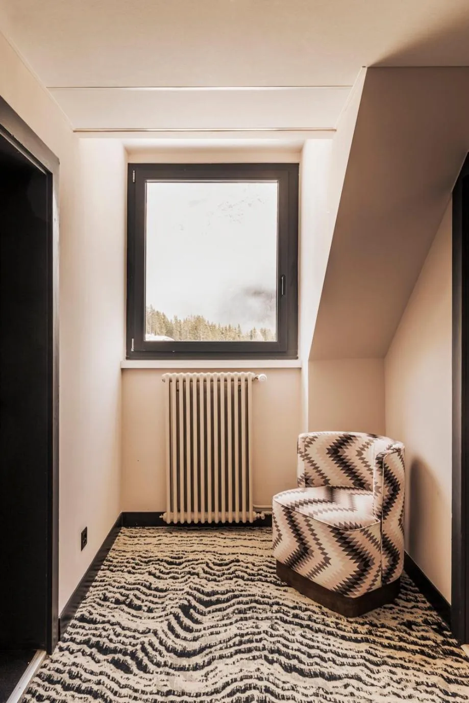 Decorative detail in Hotel Altein Arosa, a Faern Collection Resort