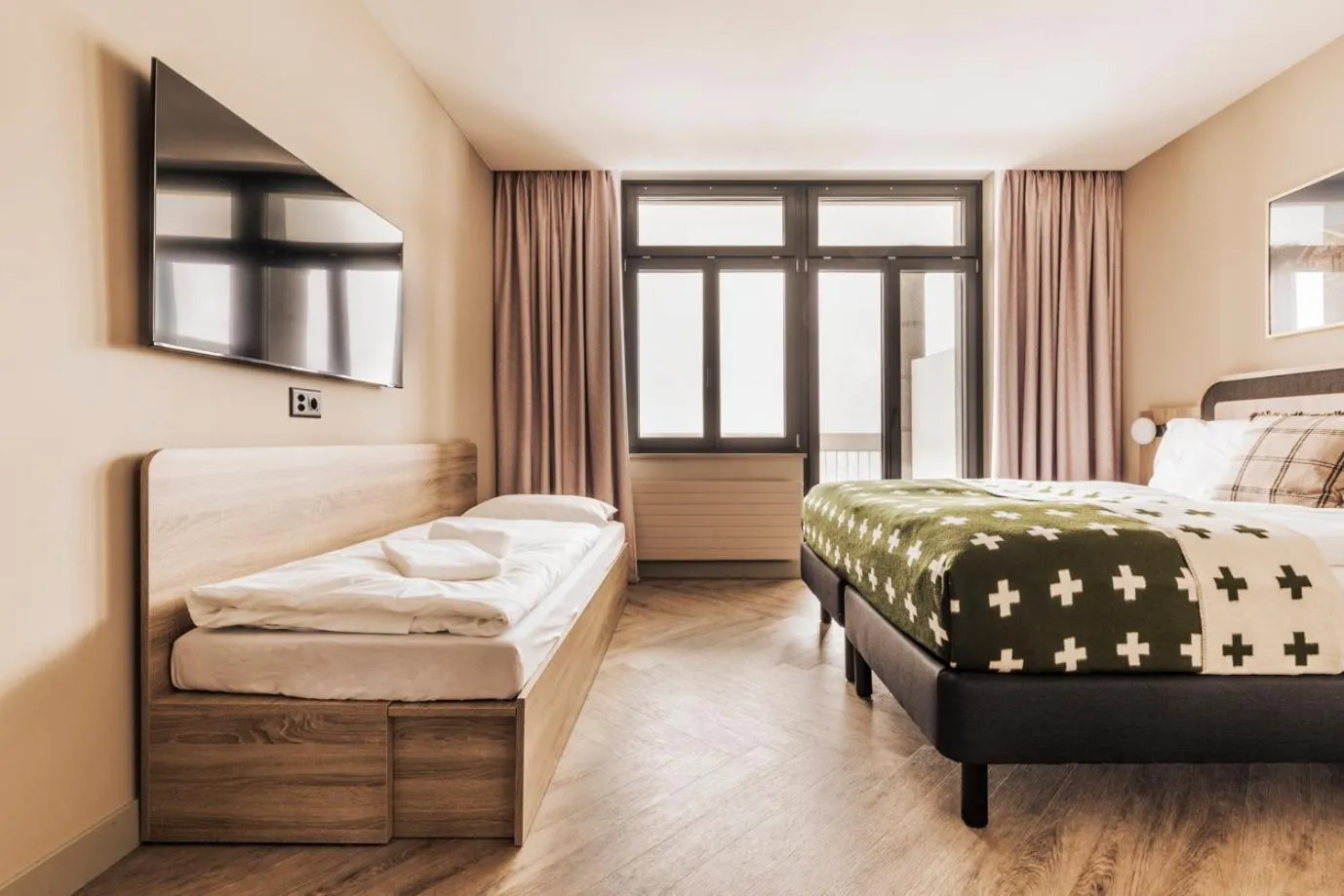 Bedroom, Bed in Hotel Altein Arosa, a Faern Collection Resort