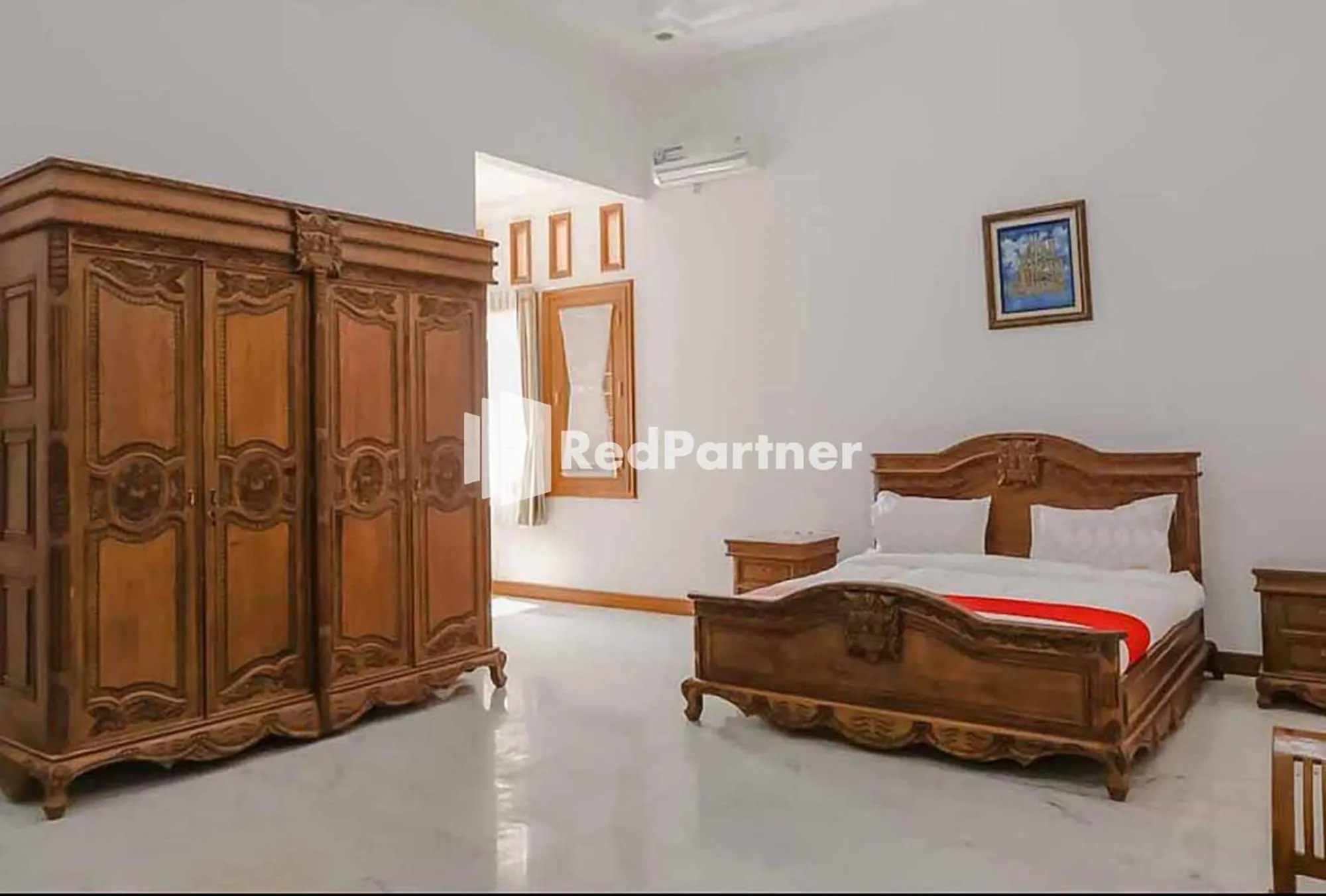 Bed in RedDoorz at Daffi Araya