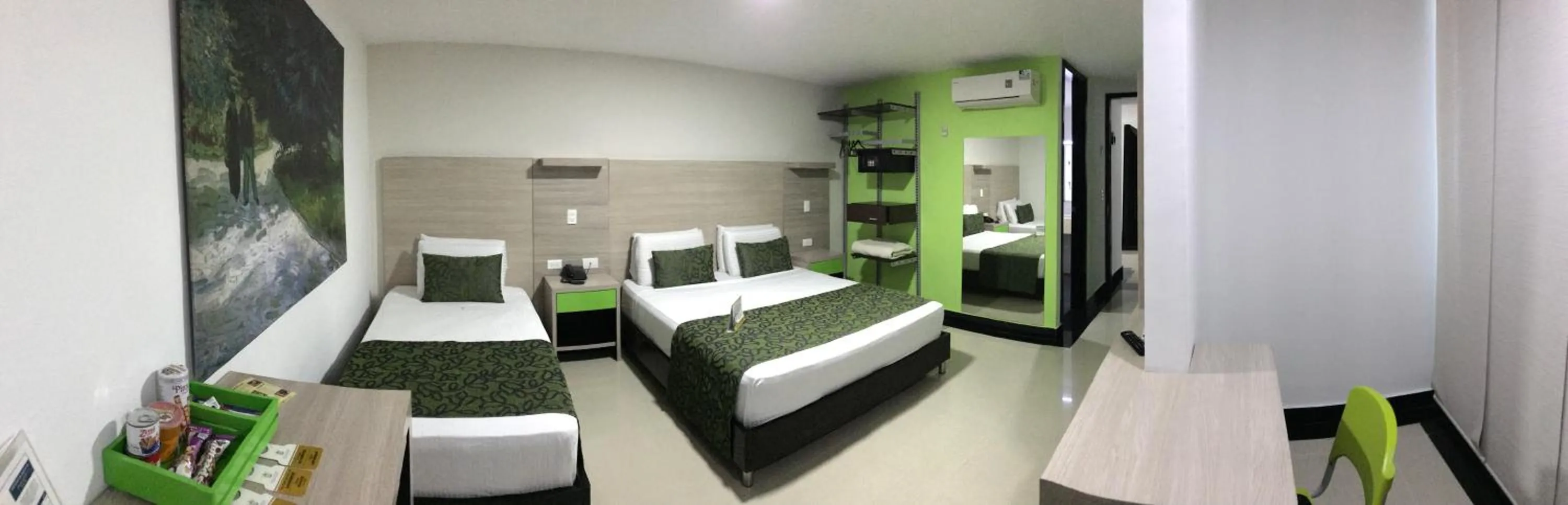 Bed in Hotel Genova Prado