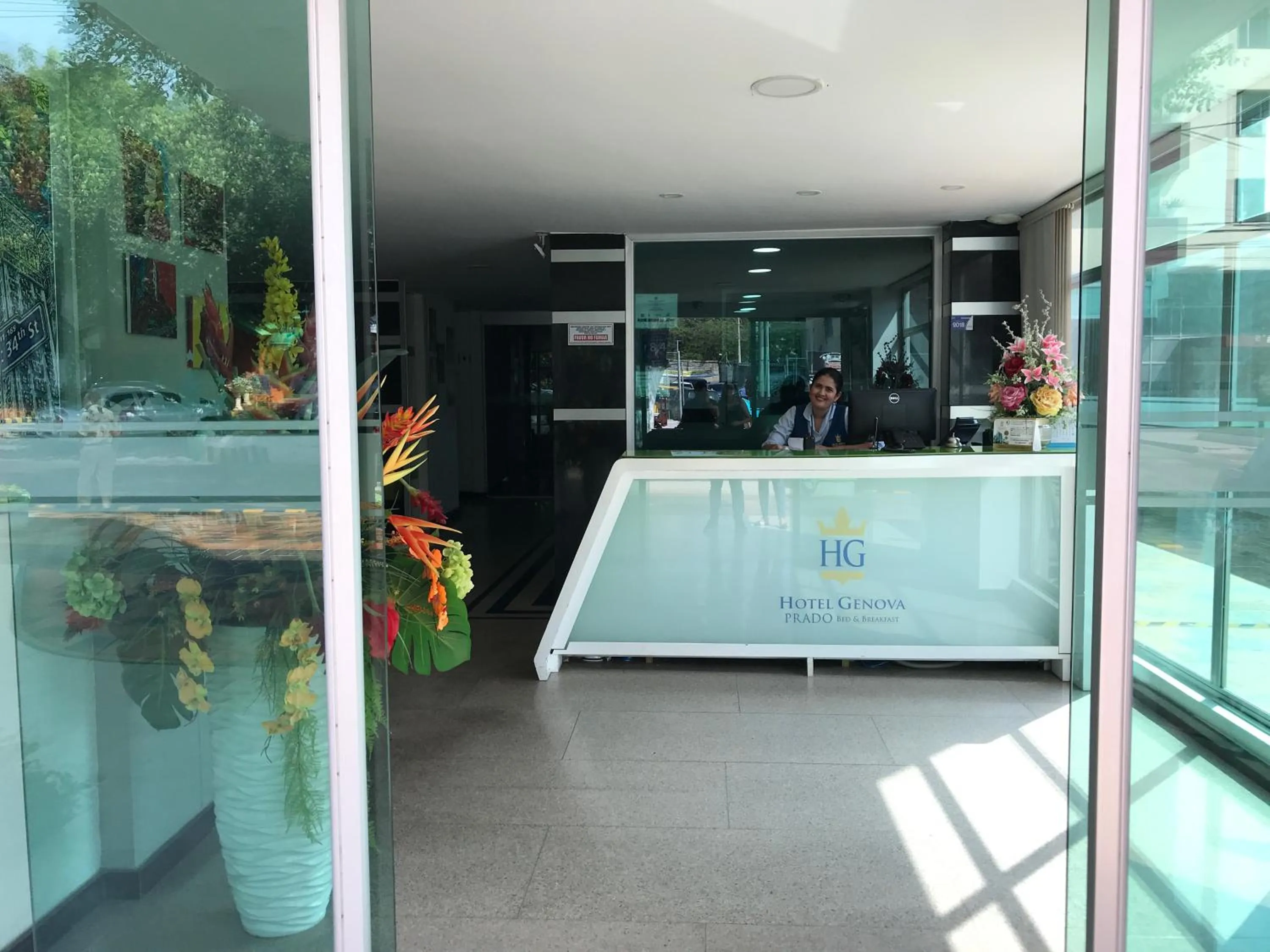 Lobby or reception in Hotel Genova Prado