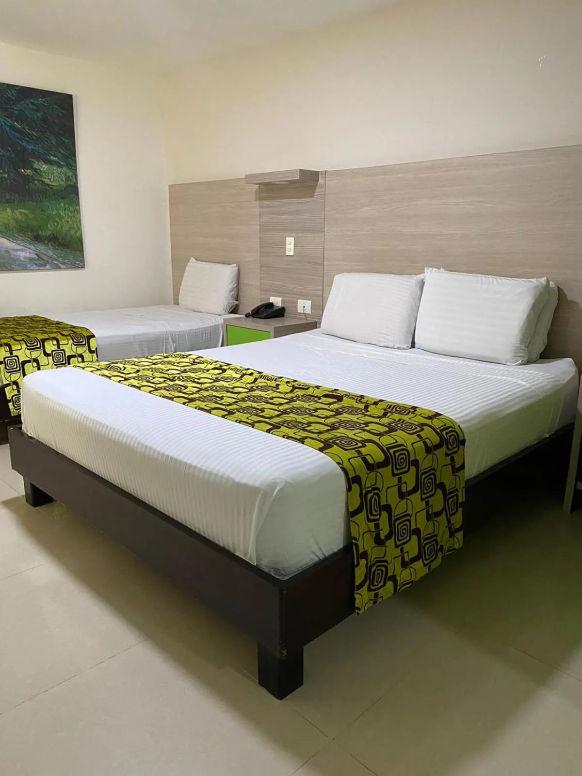 Bed in Hotel Genova Prado