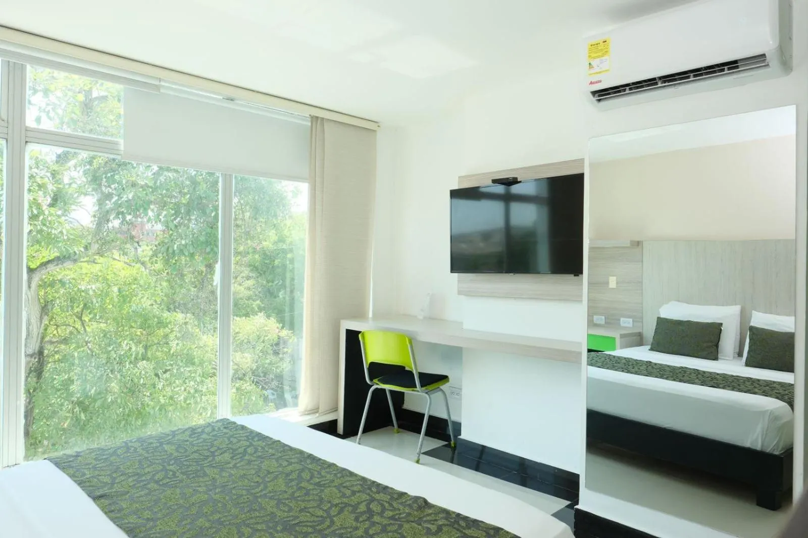 Bed in Hotel Genova Prado