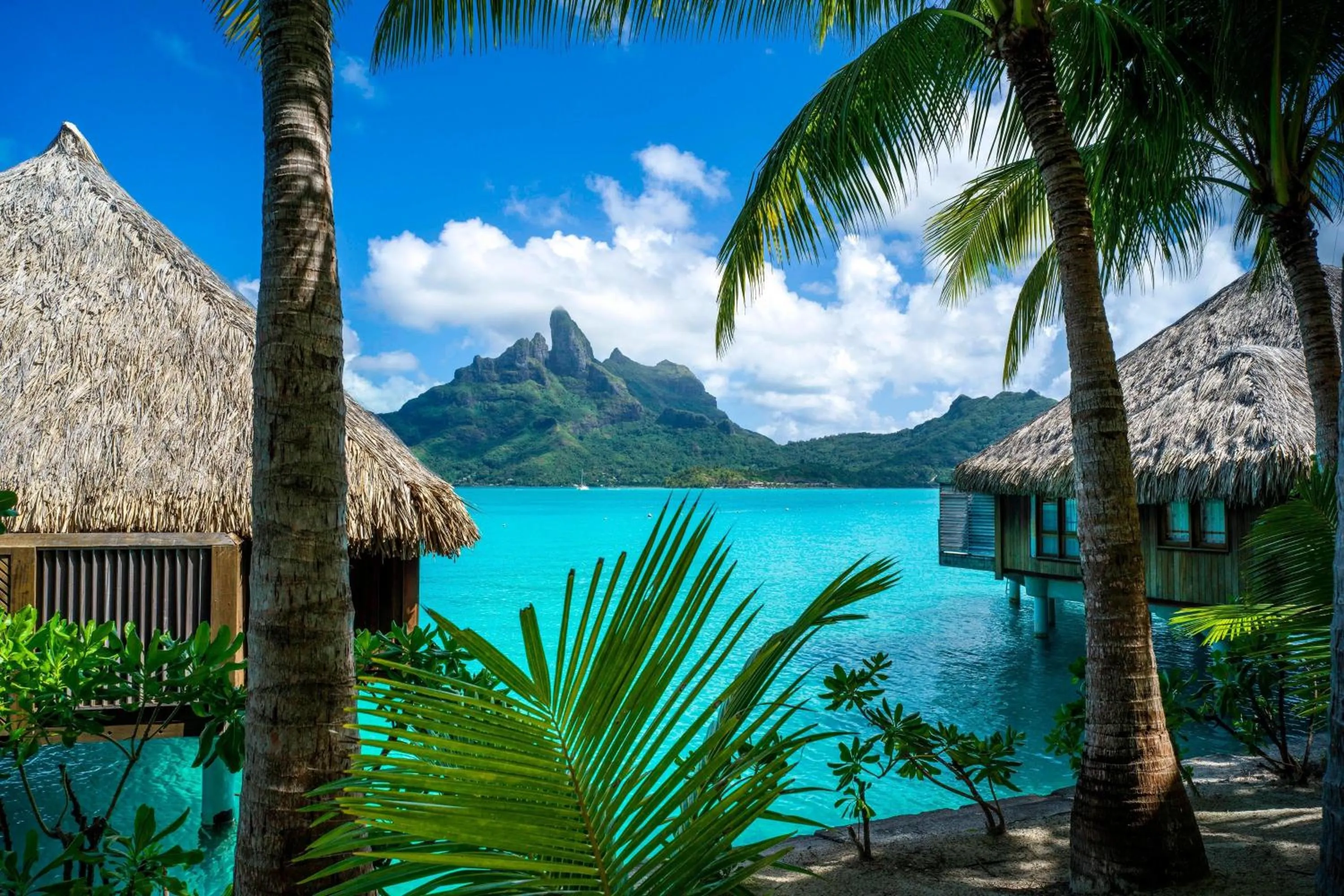 Property building in The St. Regis Bora Bora Resort