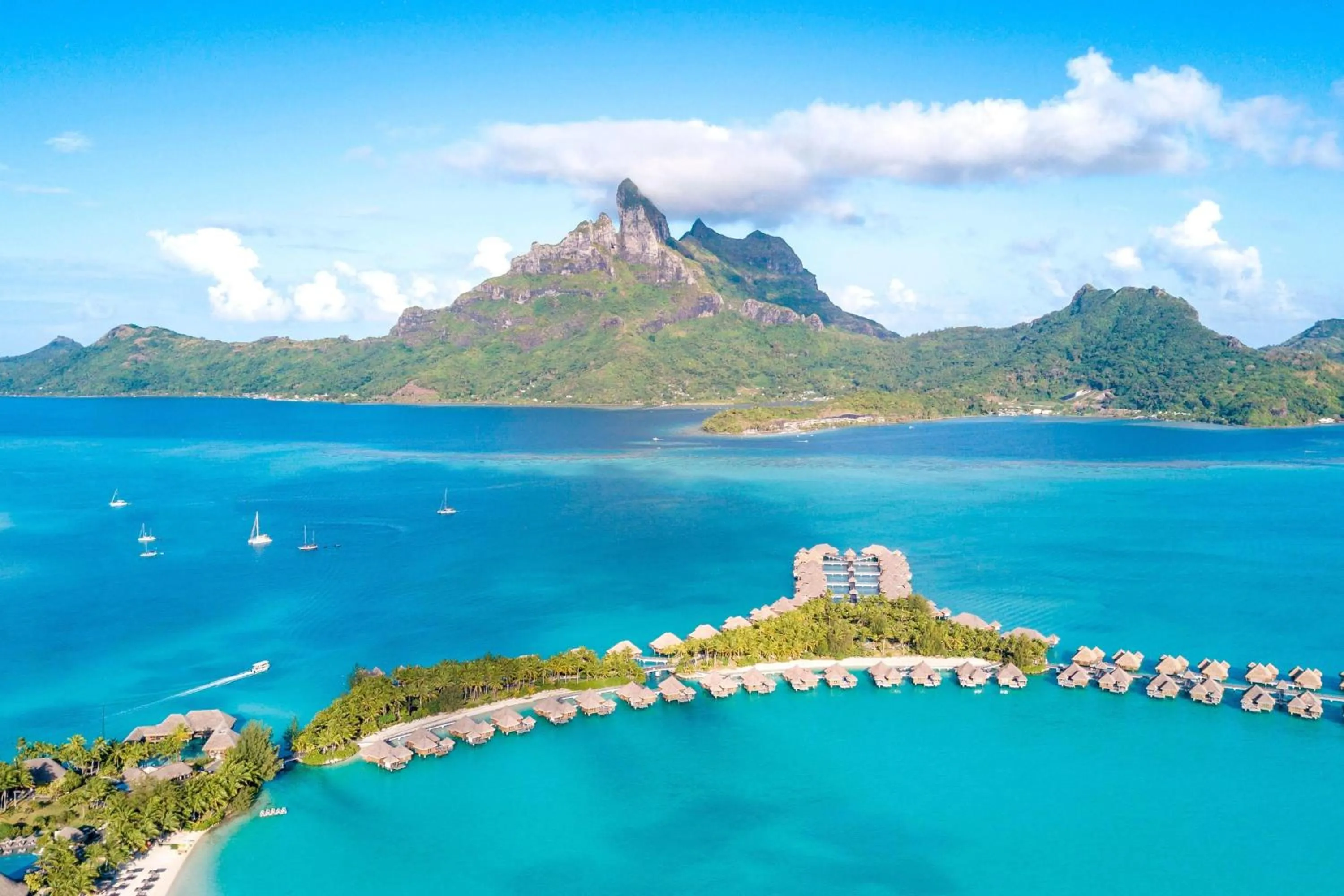 View (from property/room) in The St. Regis Bora Bora Resort