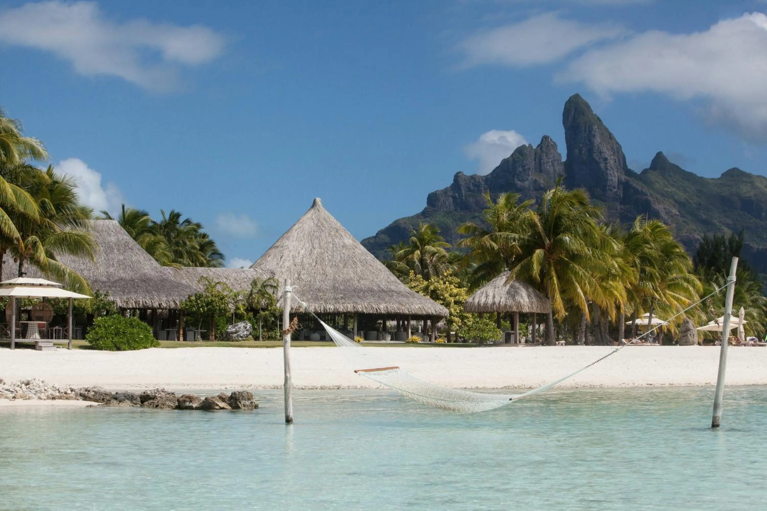 Beach in The St. Regis Bora Bora Resort