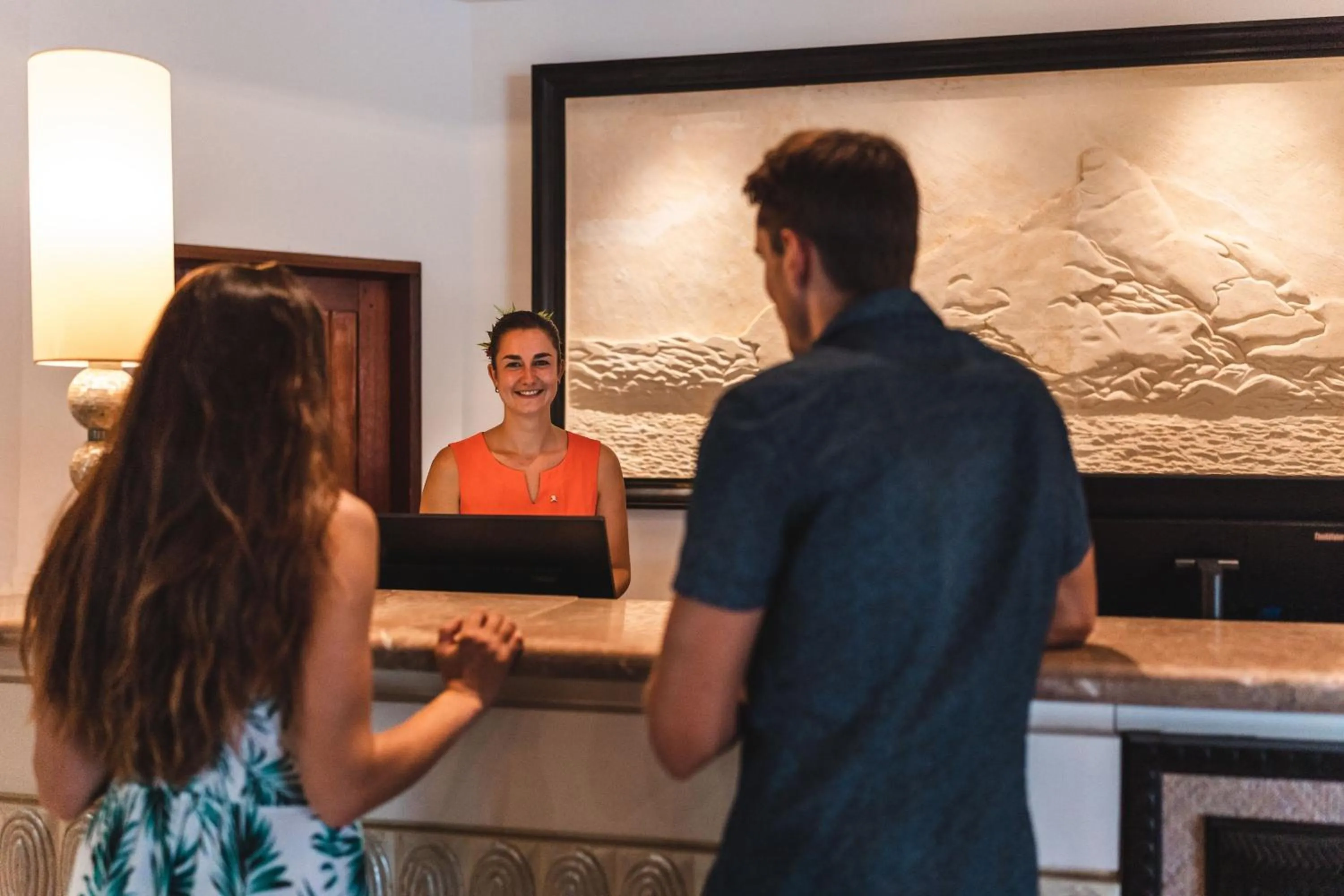 Lobby or reception in The St. Regis Bora Bora Resort