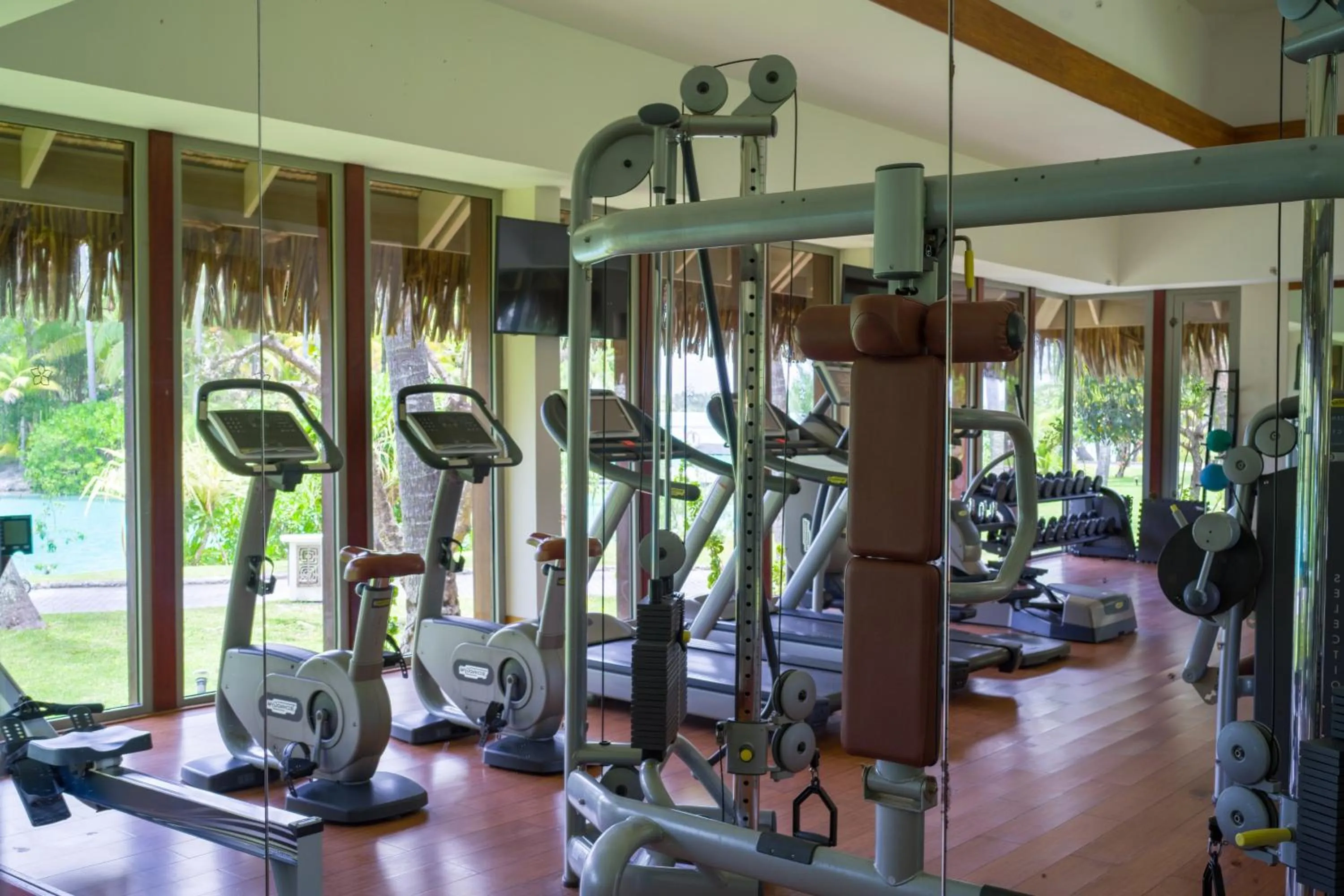 Fitness centre/facilities in The St. Regis Bora Bora Resort