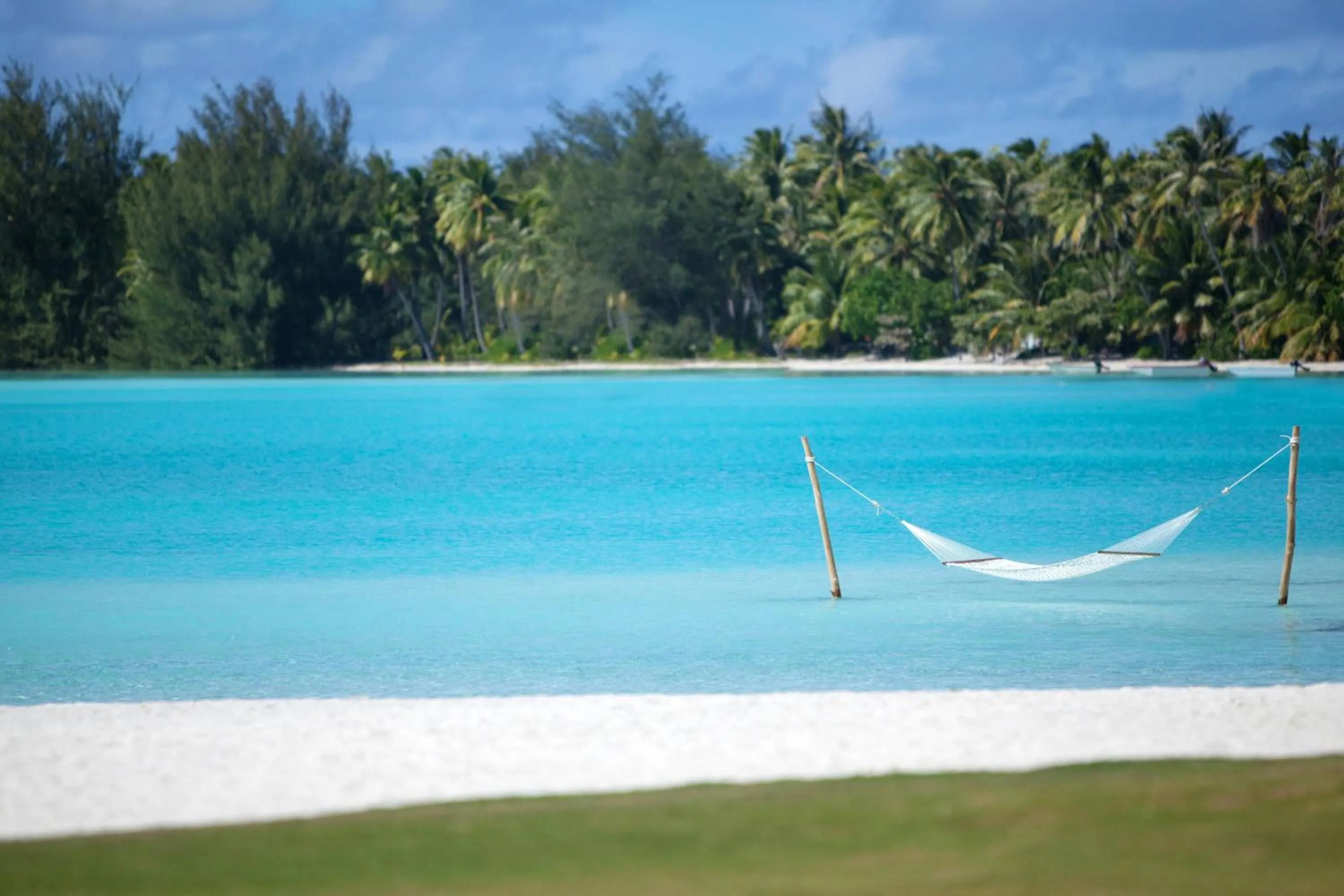 Beach in The St. Regis Bora Bora Resort