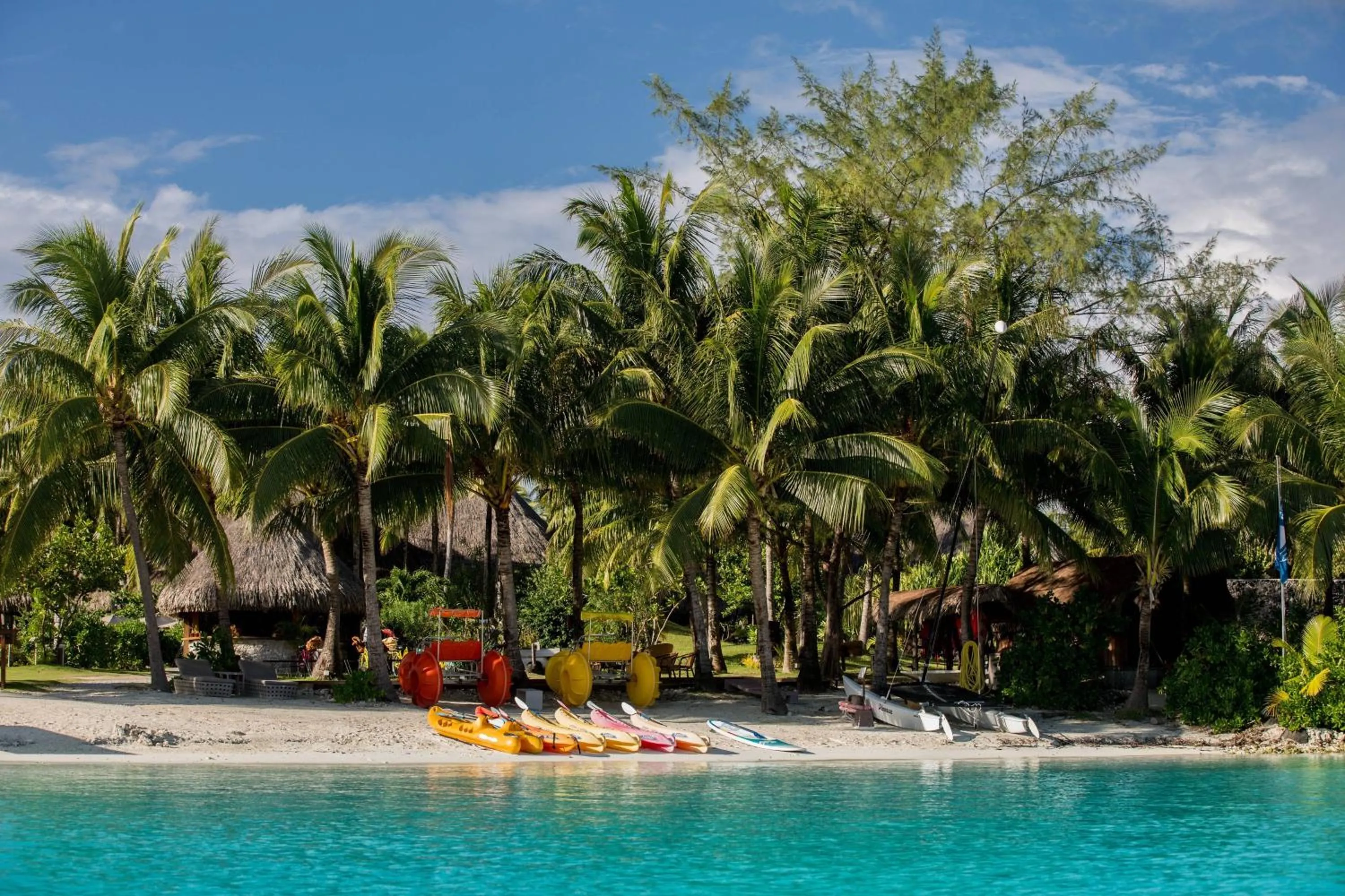 Beach in The St. Regis Bora Bora Resort