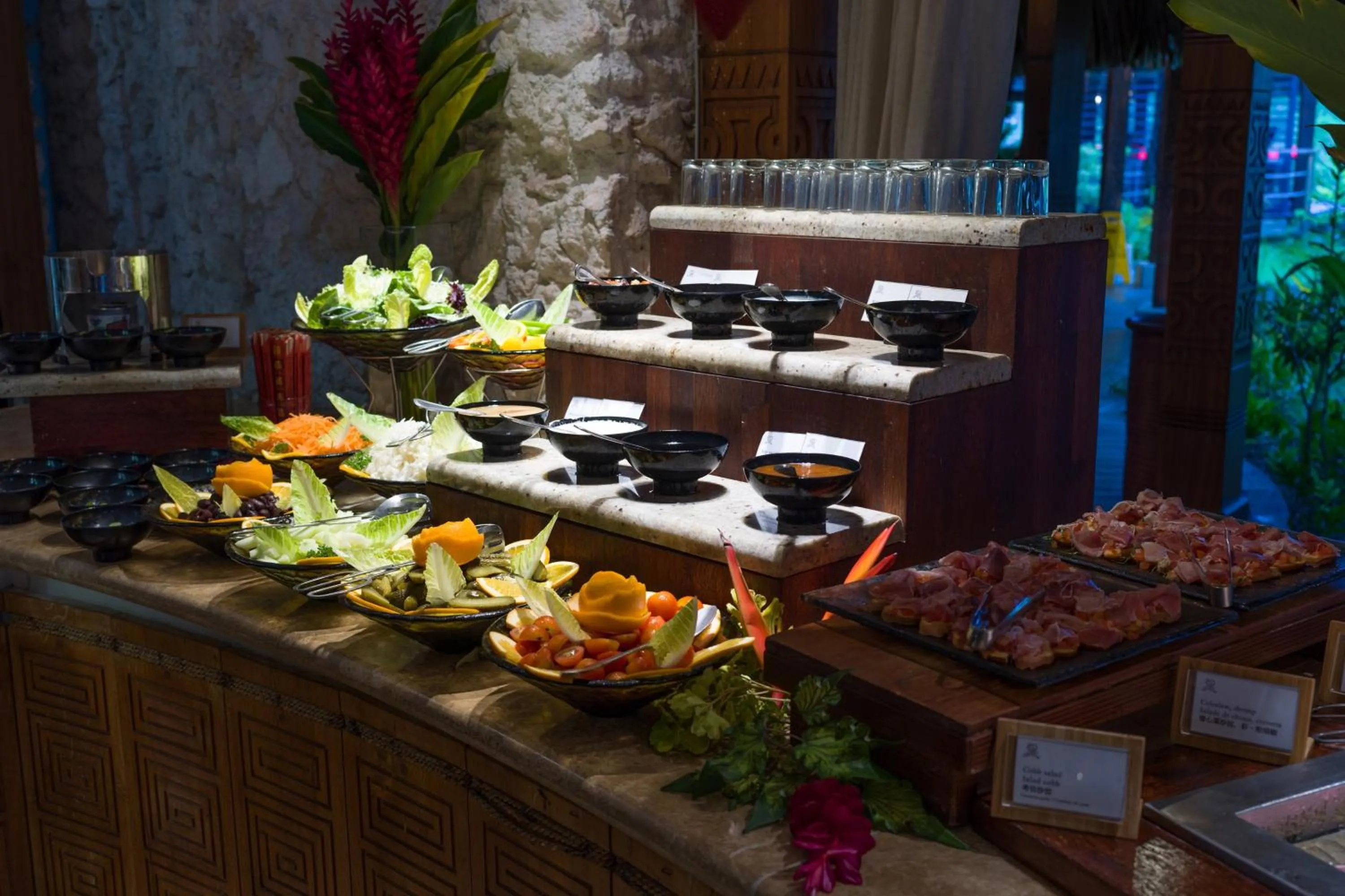 Restaurant/places to eat in The St. Regis Bora Bora Resort