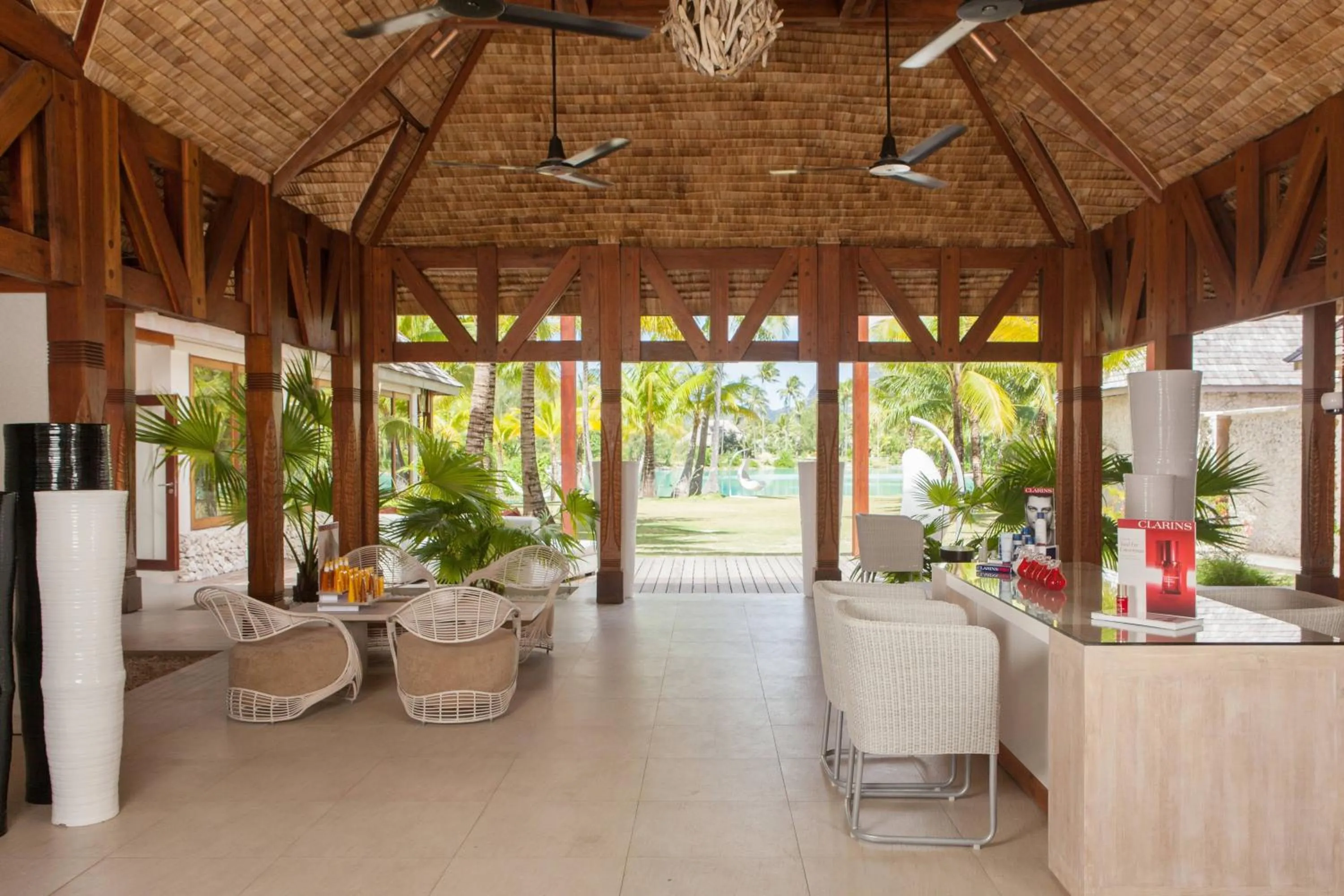 Lobby or reception in The St. Regis Bora Bora Resort