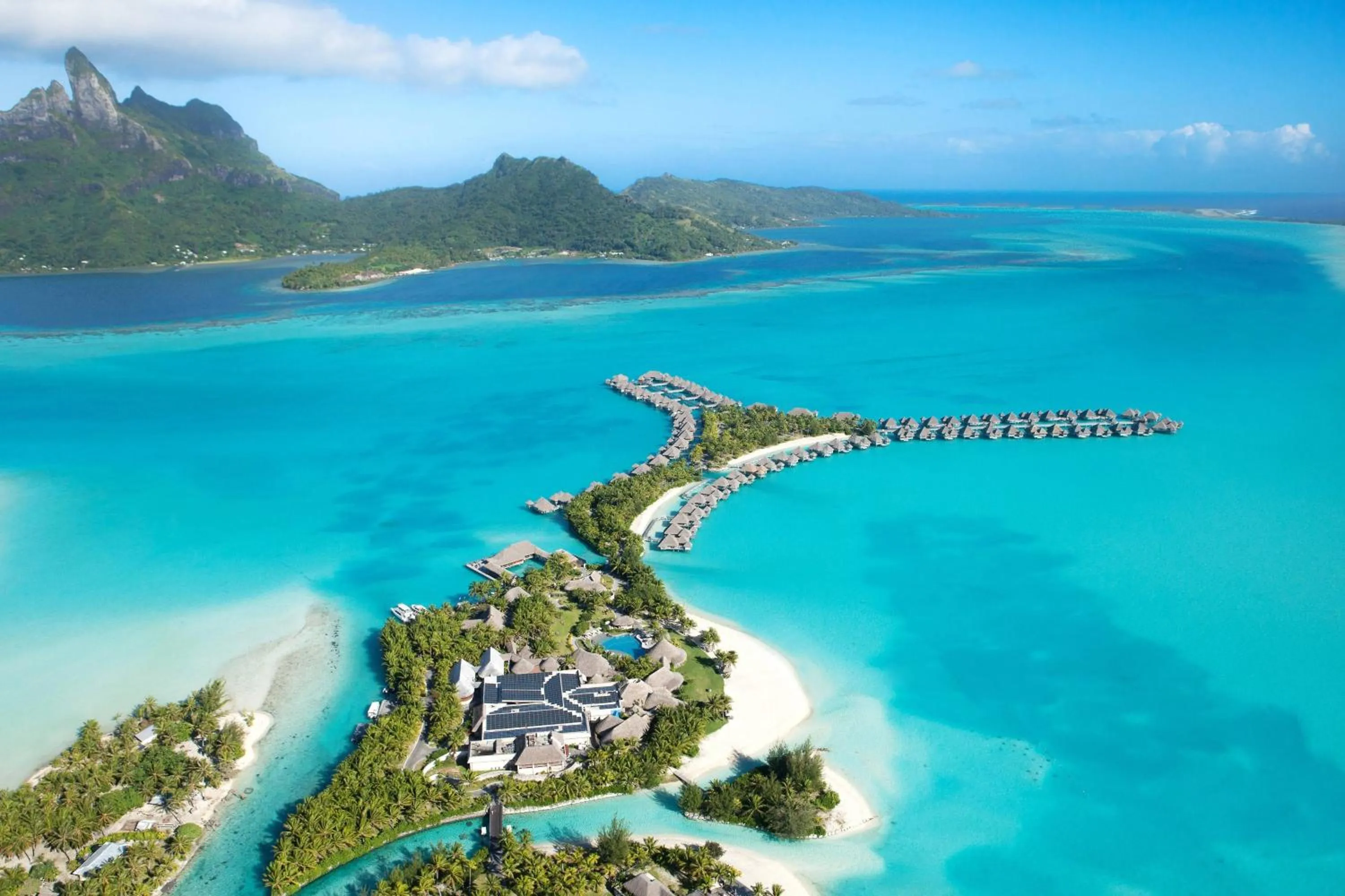 Property building in The St. Regis Bora Bora Resort