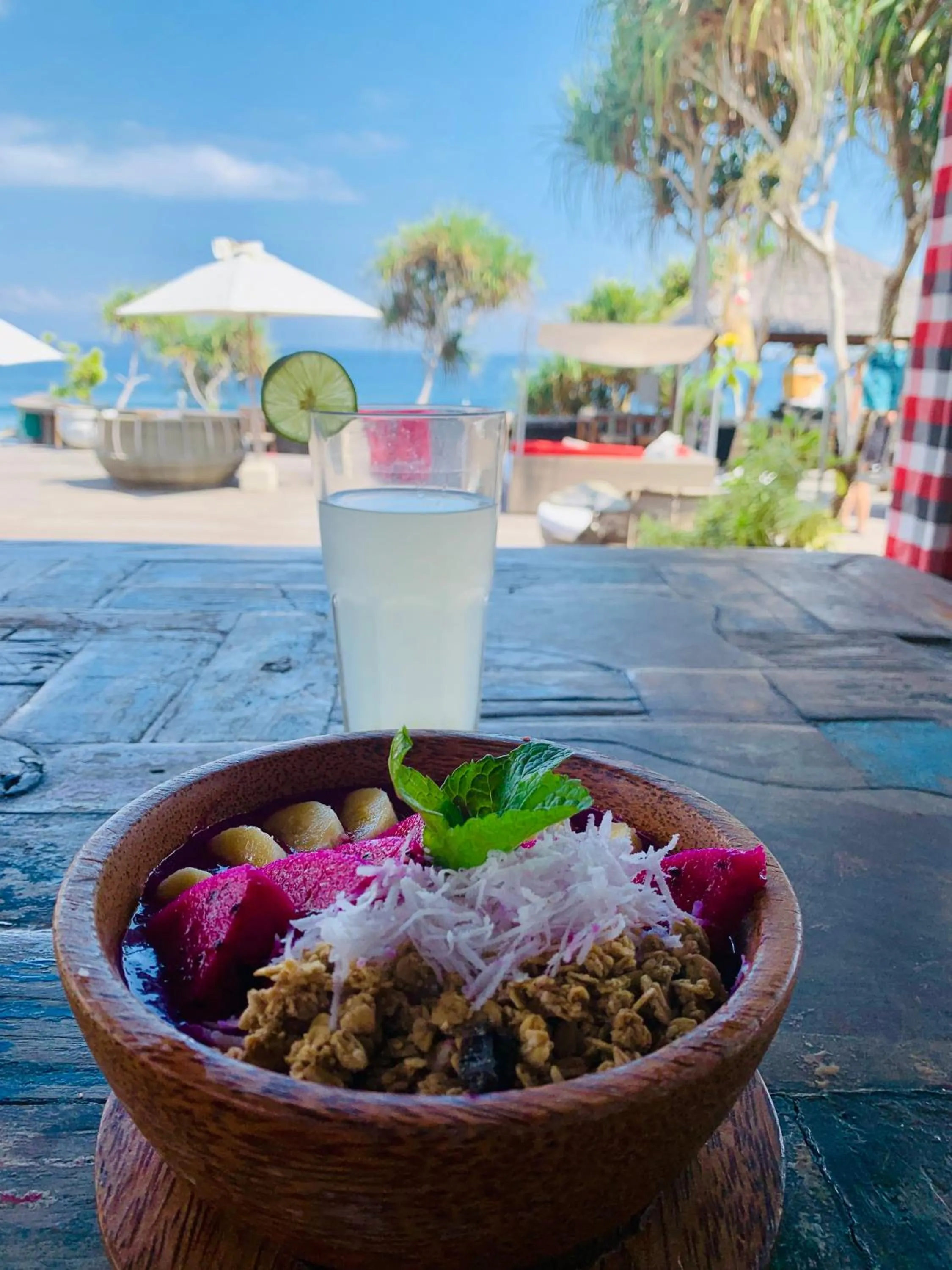 Property building in The Palms Ceningan Hotel