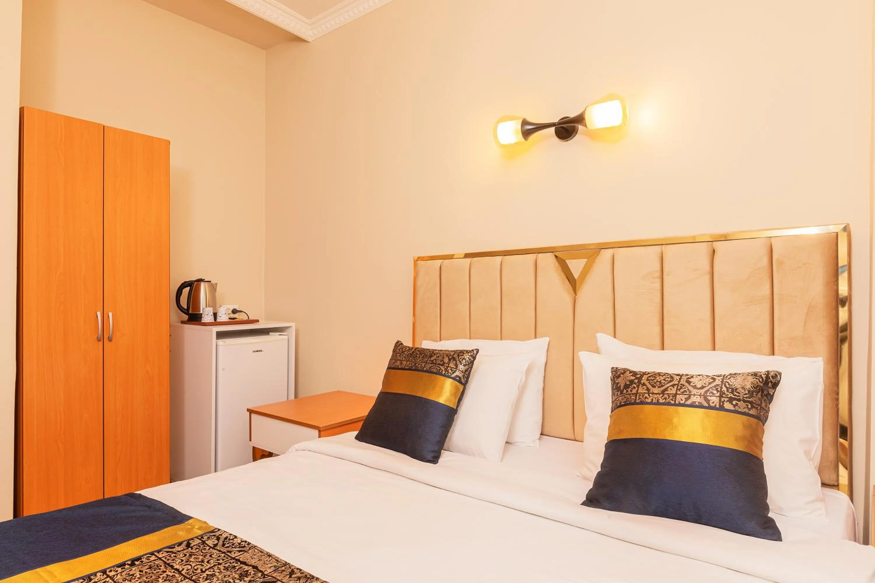 Bed in Vefa Hotel&Suites