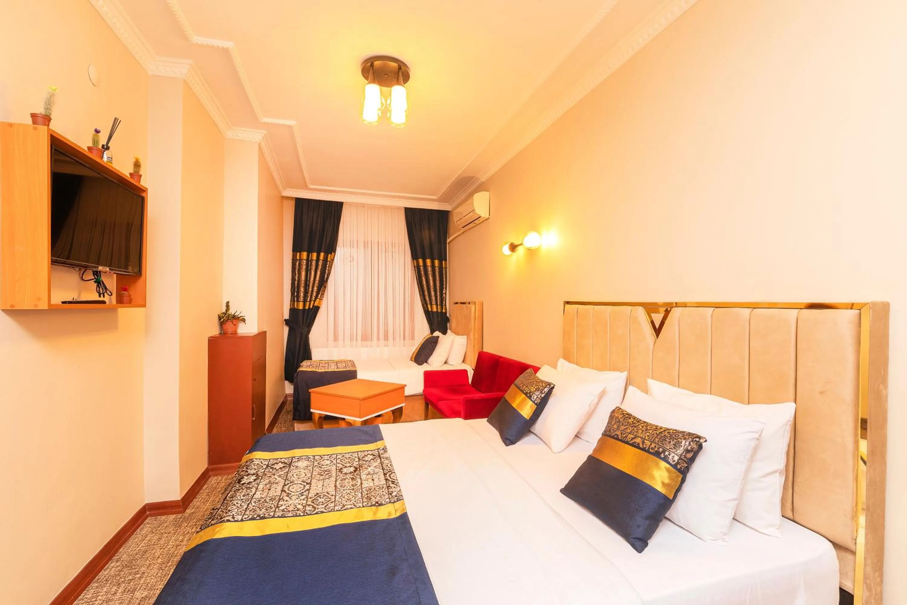 Bed in Vefa Hotel&Suites
