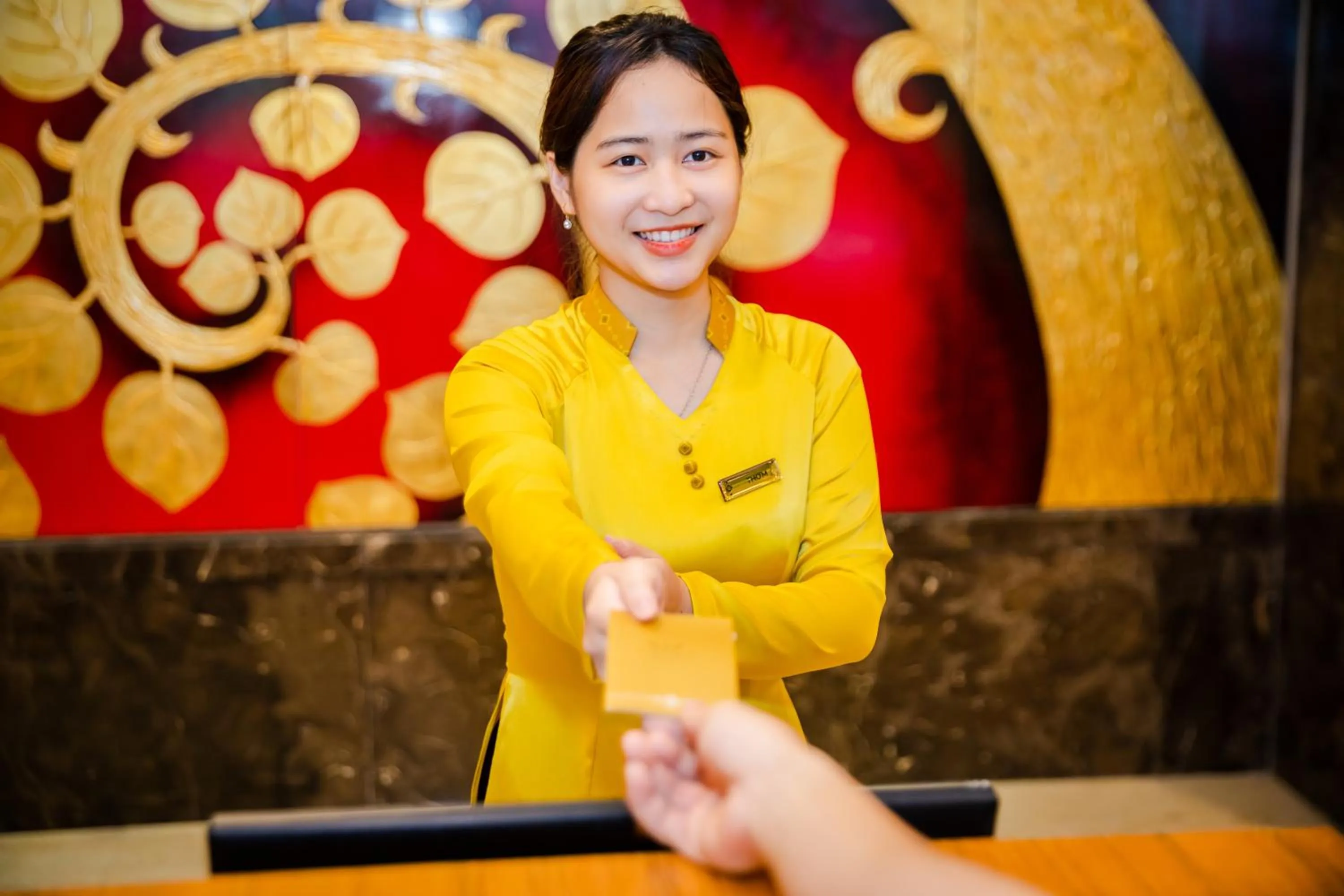Lobby or reception in Muong Thanh Luxury Quang Ninh Hotel
