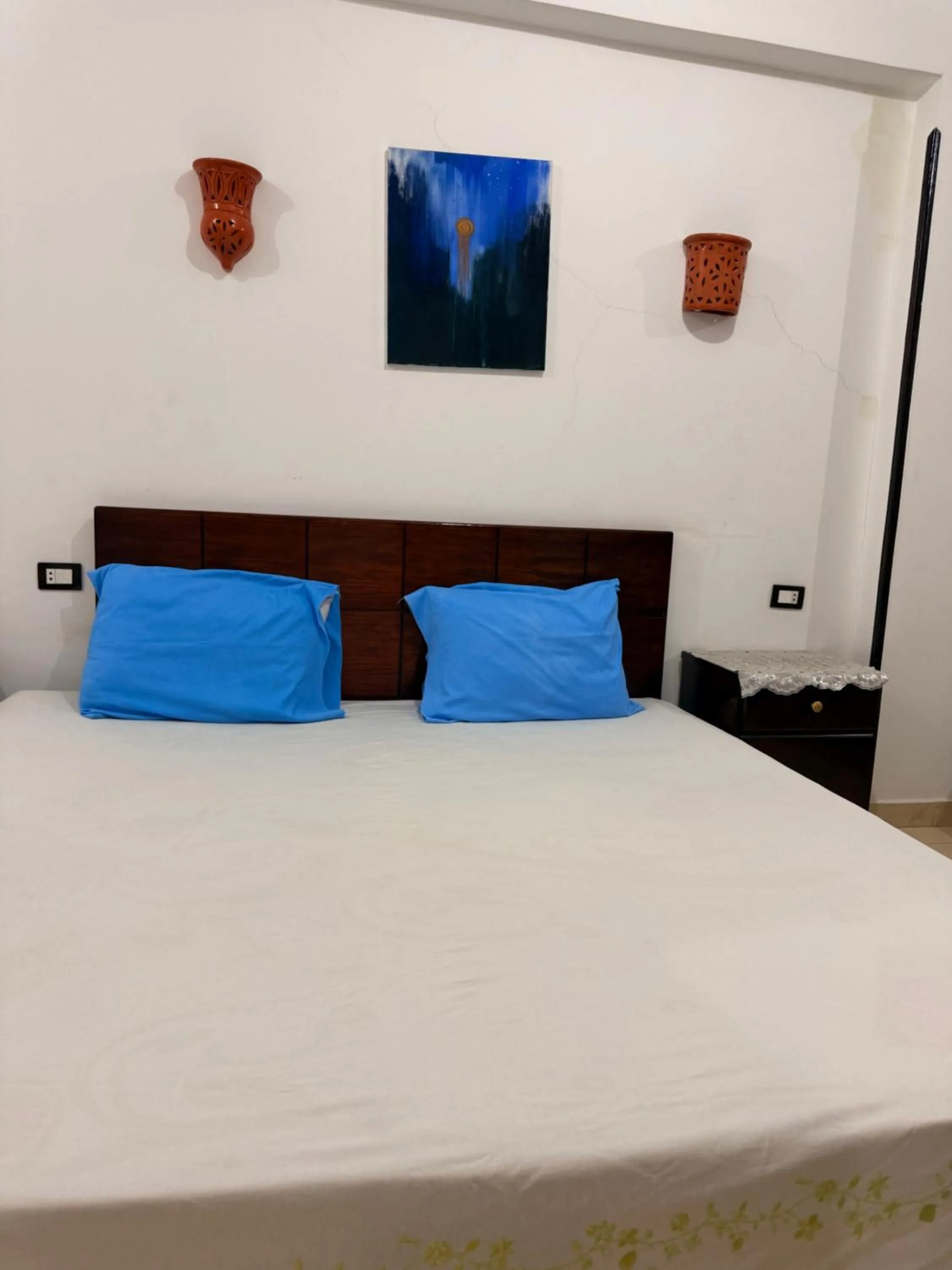 Bed in Luxor Old Nile Hotel