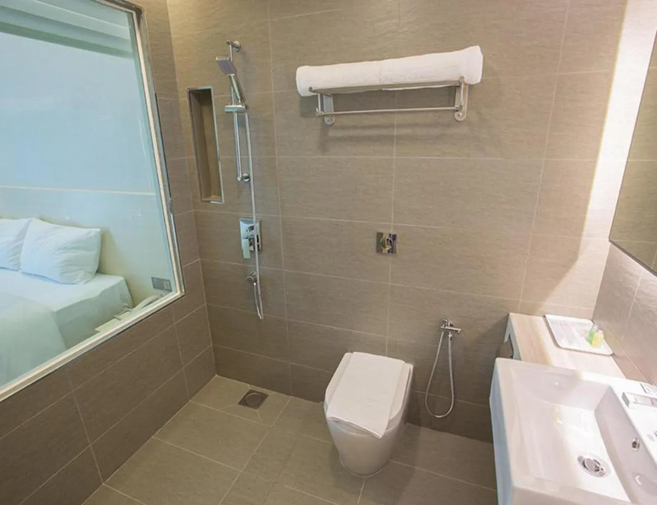 Bathroom in Minimalist Hotel