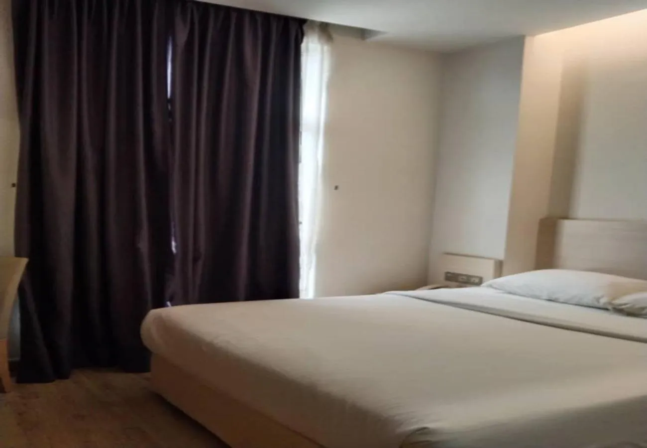 Bed in Minimalist Hotel