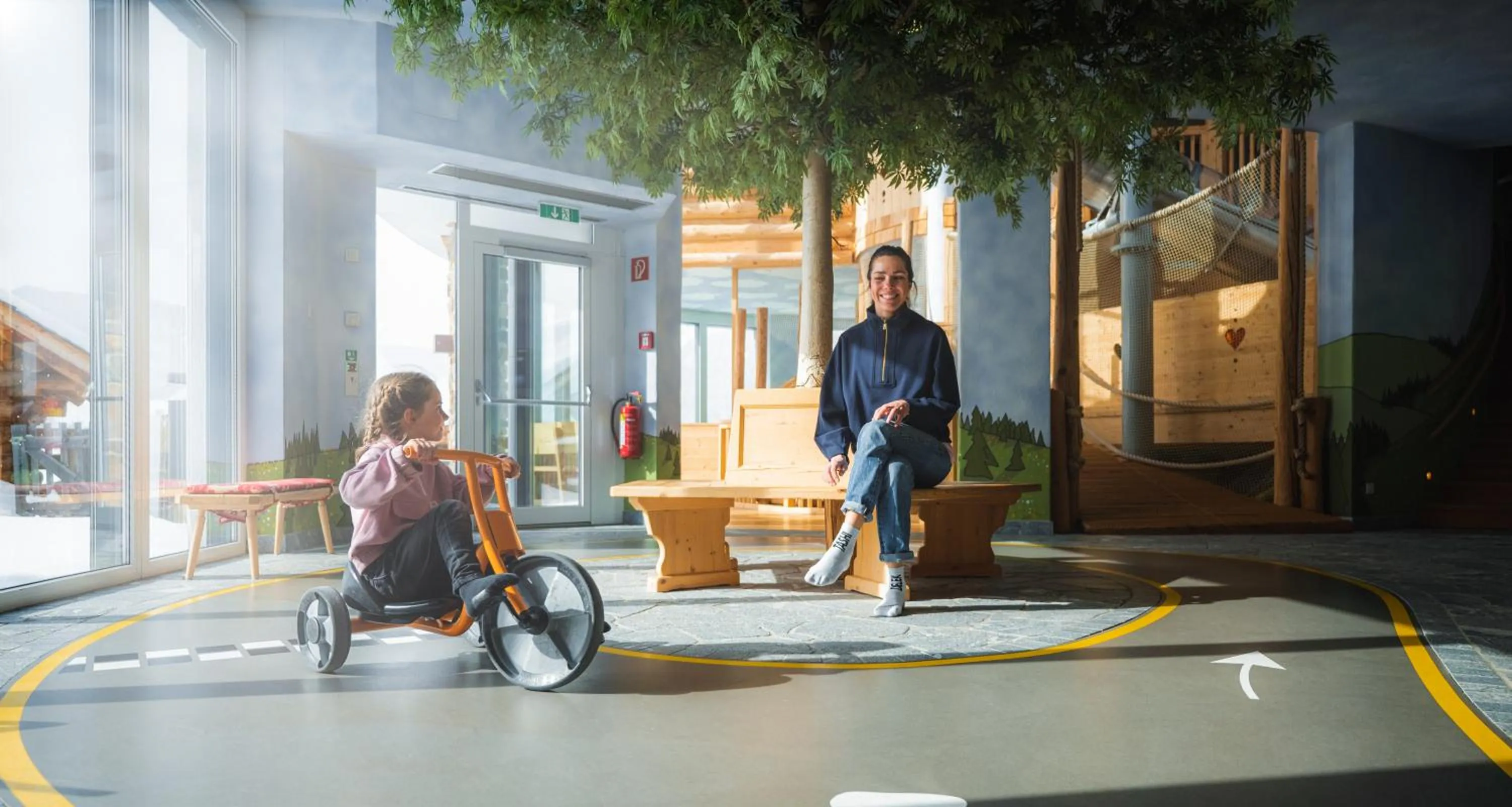 Kids's club in Übergossene Alm Resort